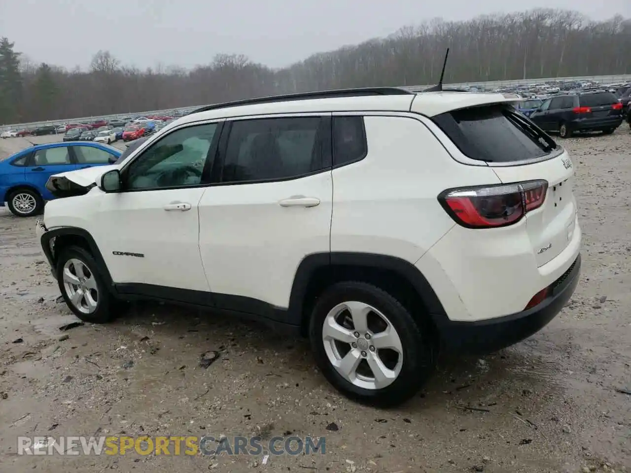 2 Photograph of a damaged car 3C4NJDBB7MT503266 JEEP COMPASS 2021