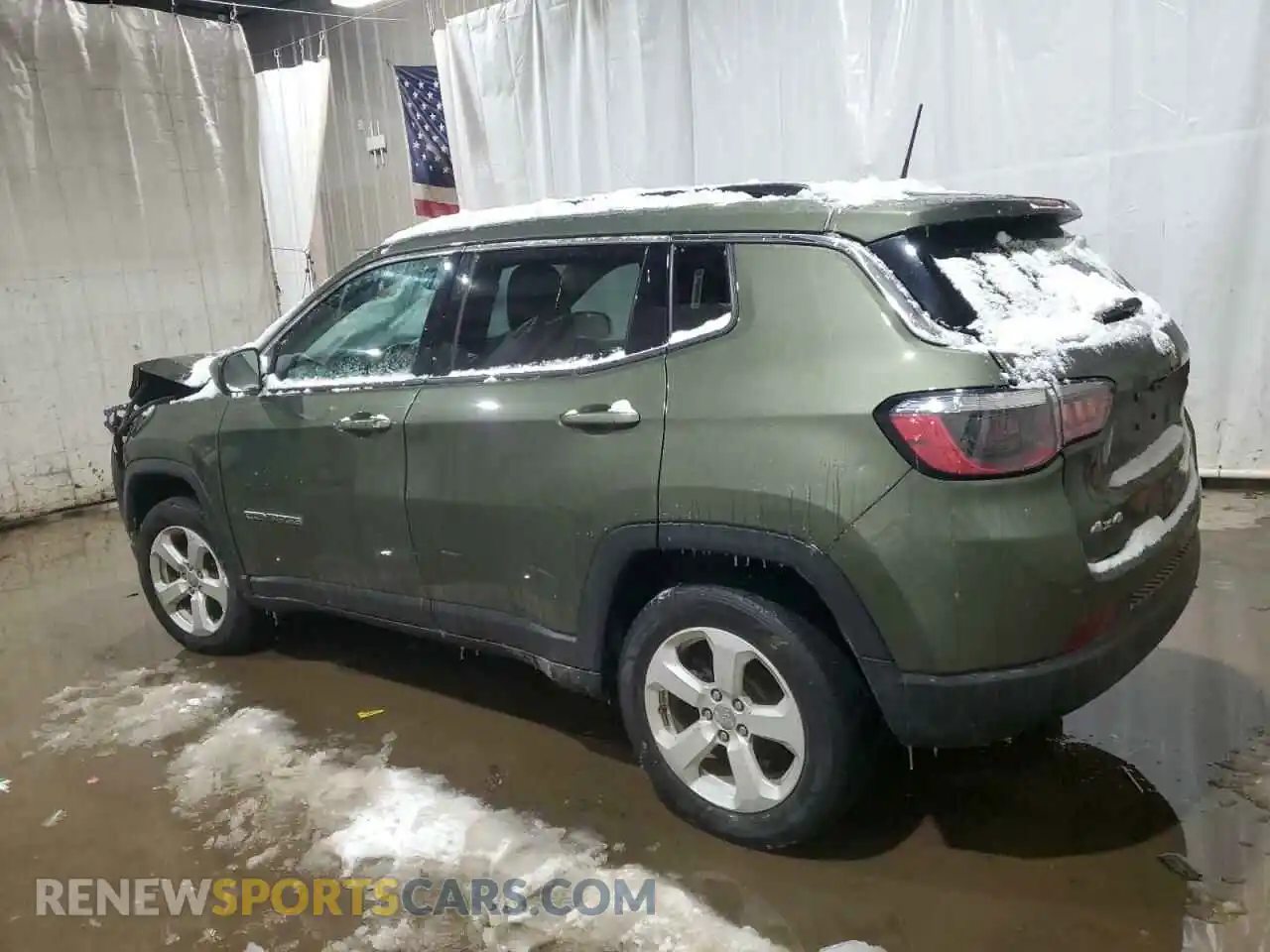 2 Photograph of a damaged car 3C4NJDBB7MT504806 JEEP COMPASS 2021