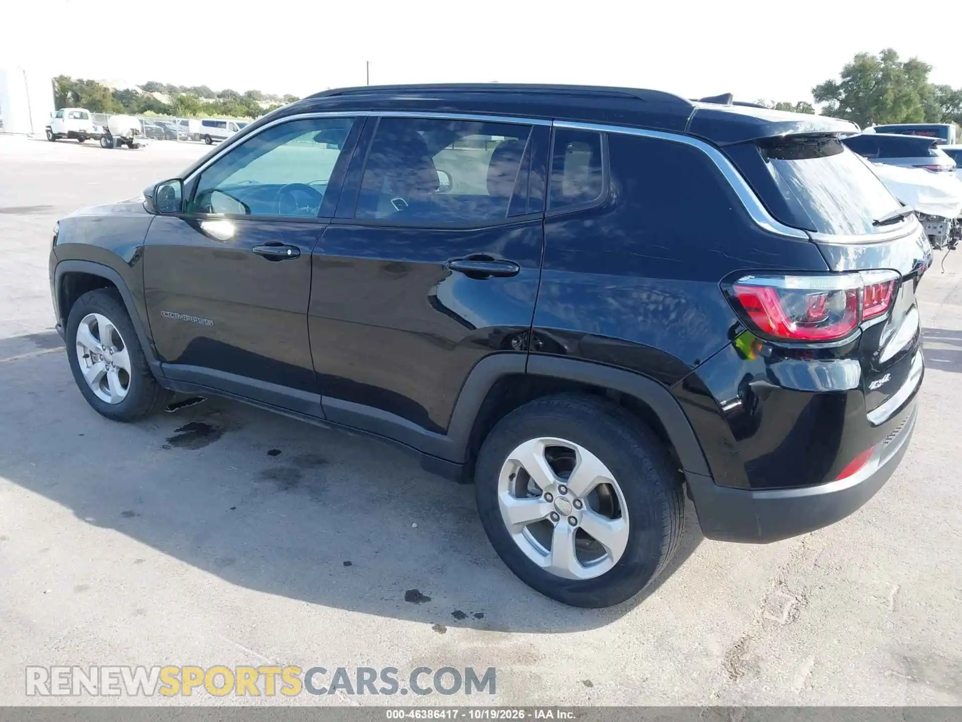 3 fotografías del automóvil dañado 3C4NJDBB7MT540835 JEEP COMPASS 2021
