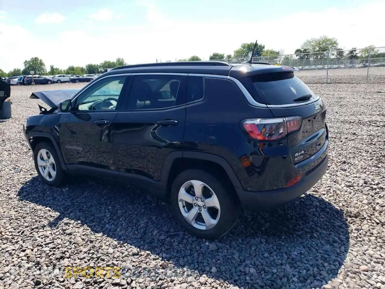 2 Photograph of a damaged car 3C4NJDBB7MT555478 JEEP COMPASS 2021