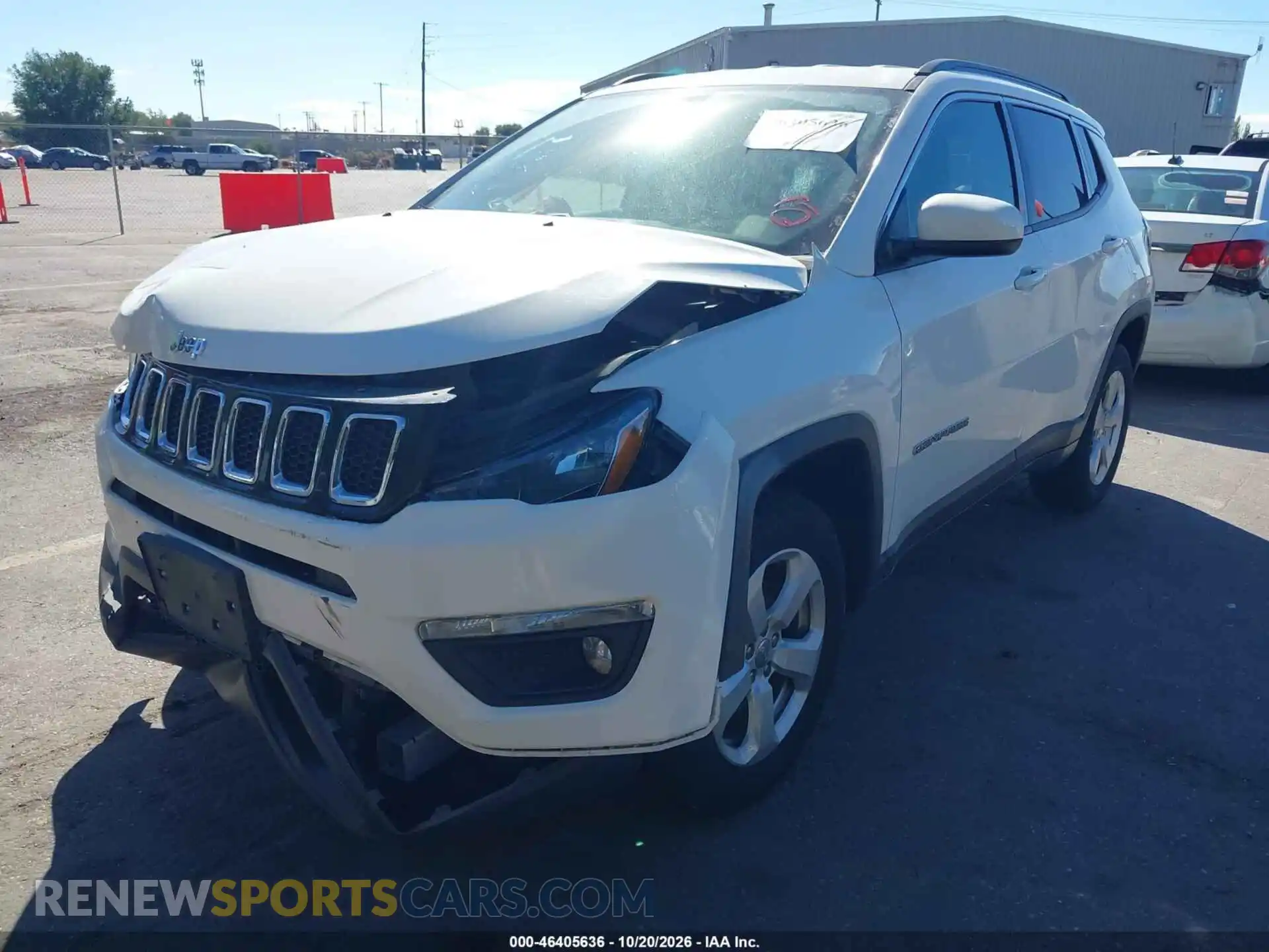 2 Photograph of a damaged car 3C4NJDBB7MT560793 JEEP COMPASS 2021