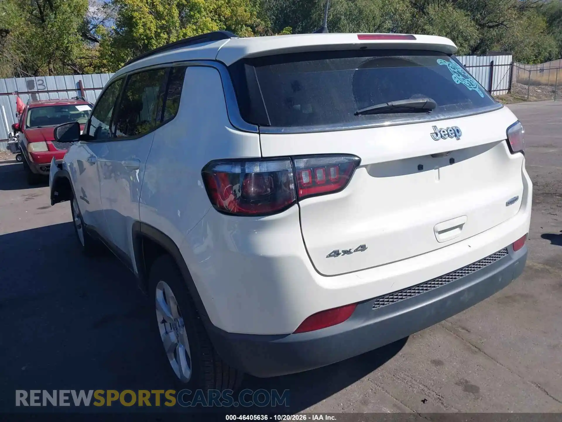 3 Photograph of a damaged car 3C4NJDBB7MT560793 JEEP COMPASS 2021