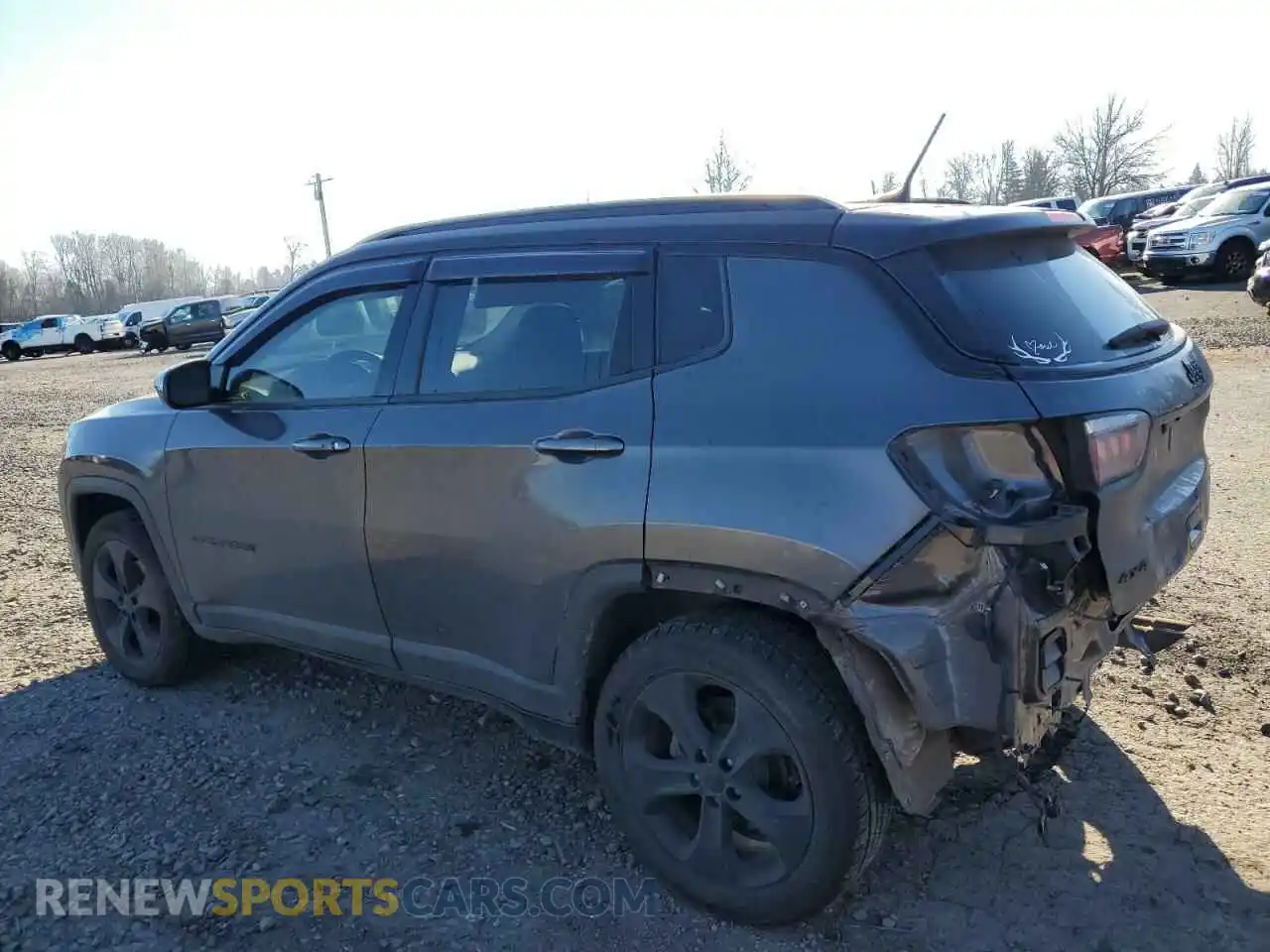 2 Photograph of a damaged car 3C4NJDBB7MT563189 JEEP COMPASS 2021