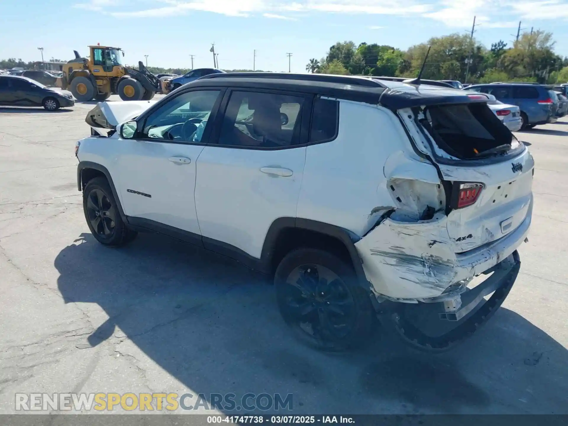 3 Photograph of a damaged car 3C4NJDBB7MT566237 JEEP COMPASS 2021