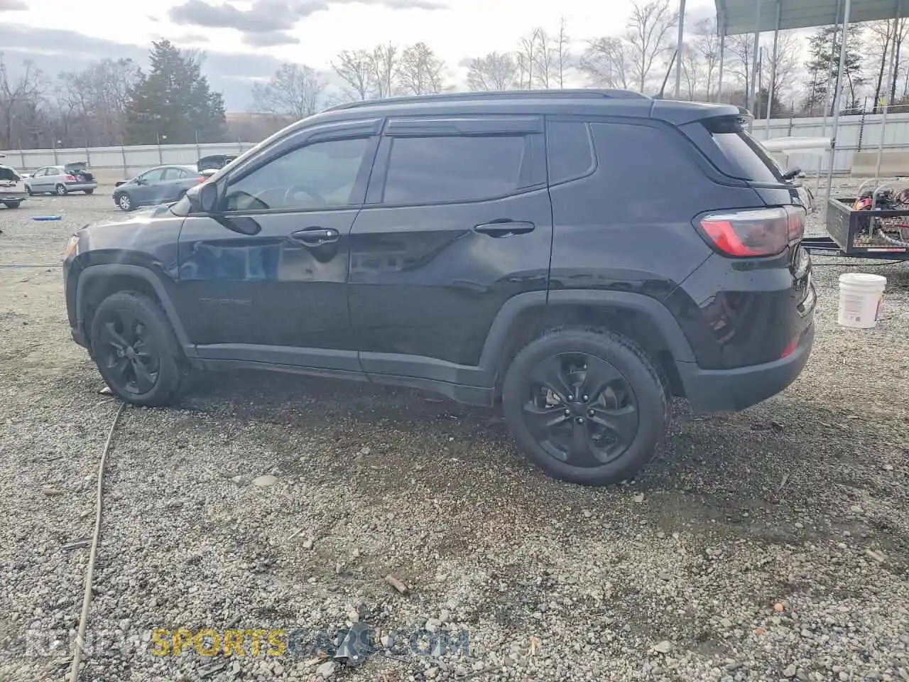 2 Photograph of a damaged car 3C4NJDBB7MT573012 JEEP COMPASS 2021