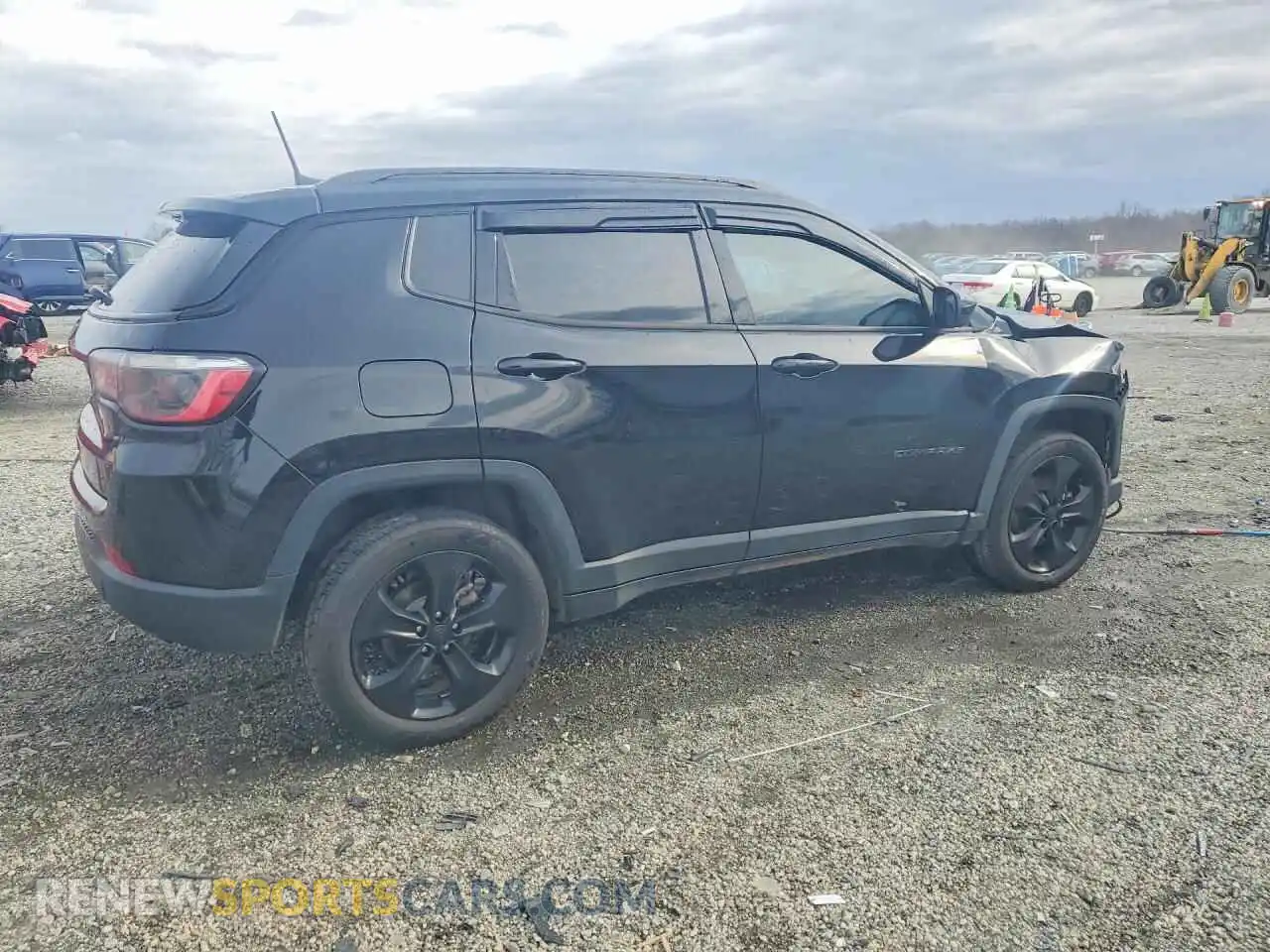 3 Photograph of a damaged car 3C4NJDBB7MT573012 JEEP COMPASS 2021