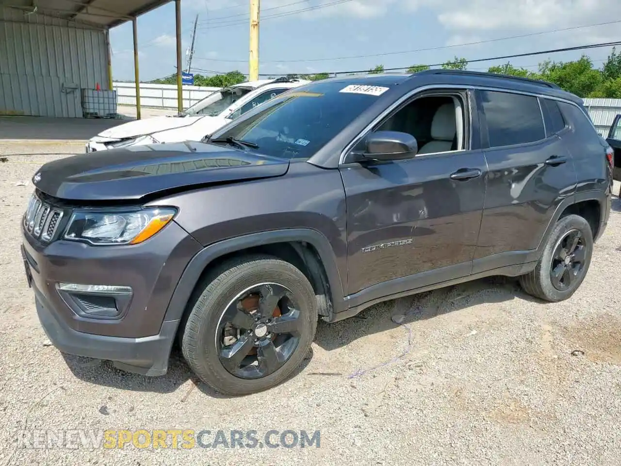 1 Photograph of a damaged car 3C4NJDBB8MT562682 JEEP COMPASS 2021