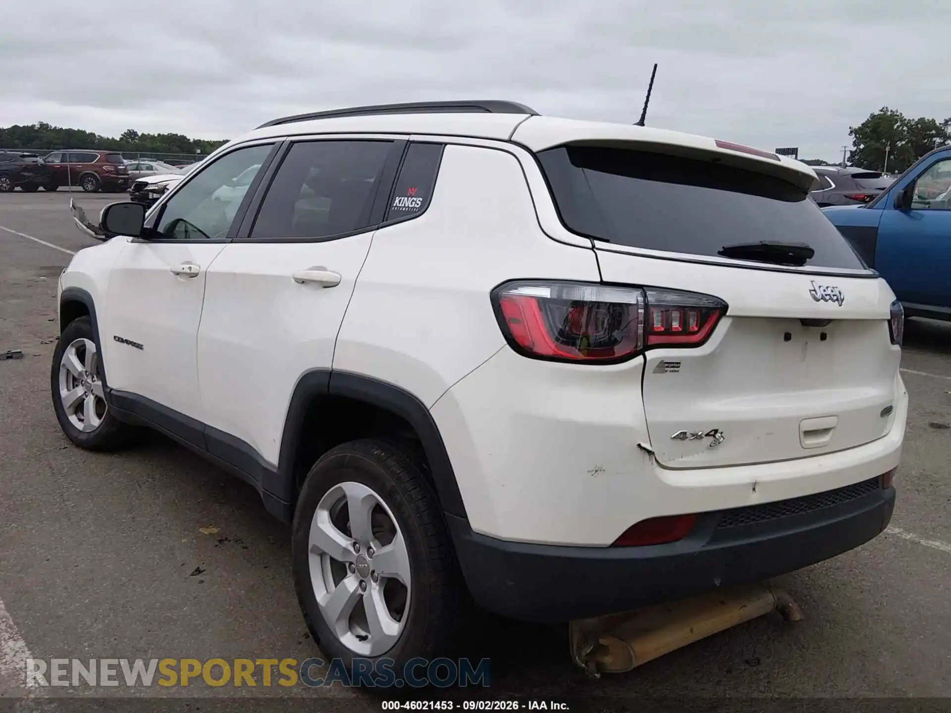 3 Photograph of a damaged car 3C4NJDBB8MT578798 JEEP COMPASS 2021