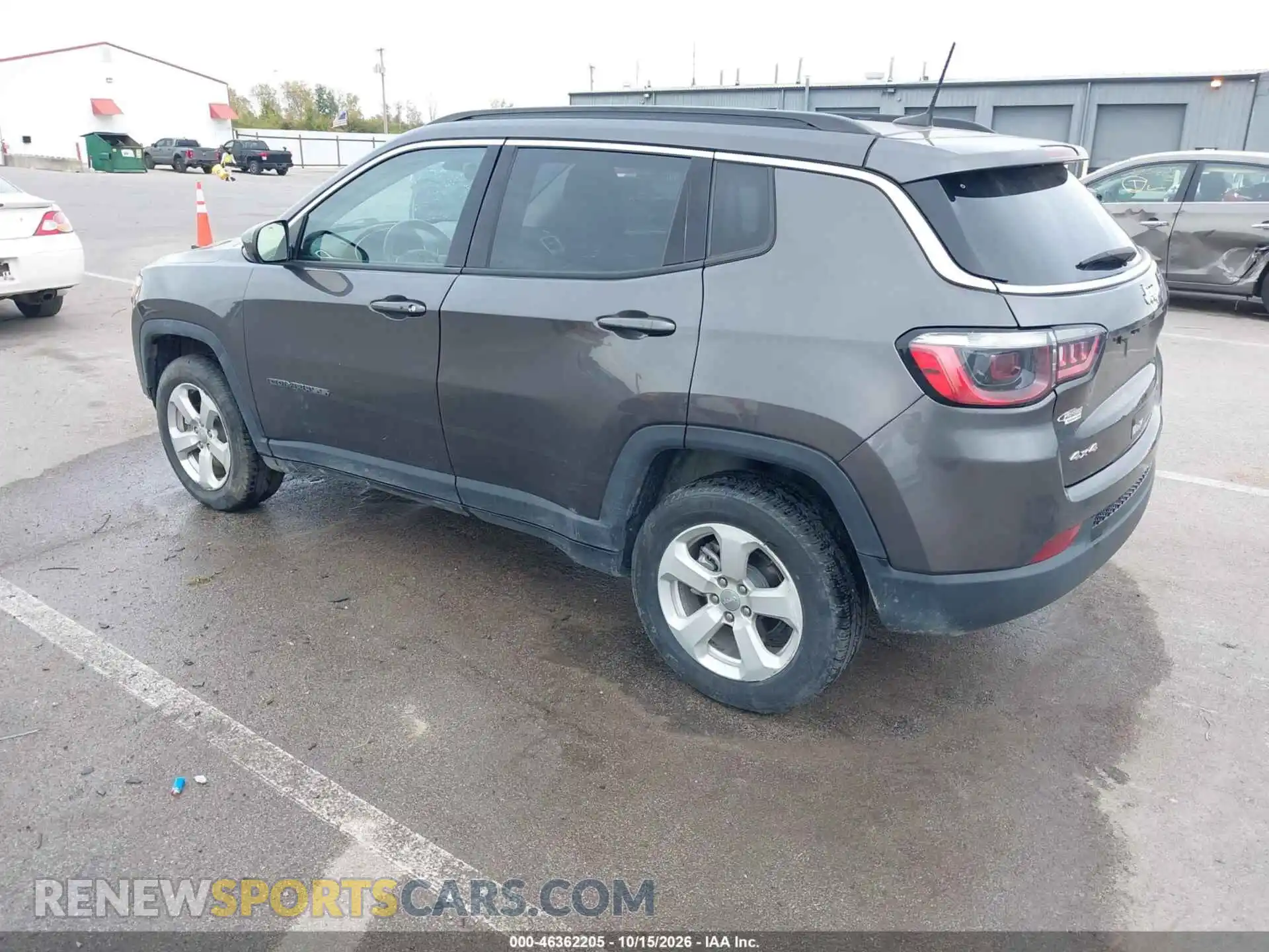 3 Photograph of a damaged car 3C4NJDBB8MT579370 JEEP COMPASS 2021