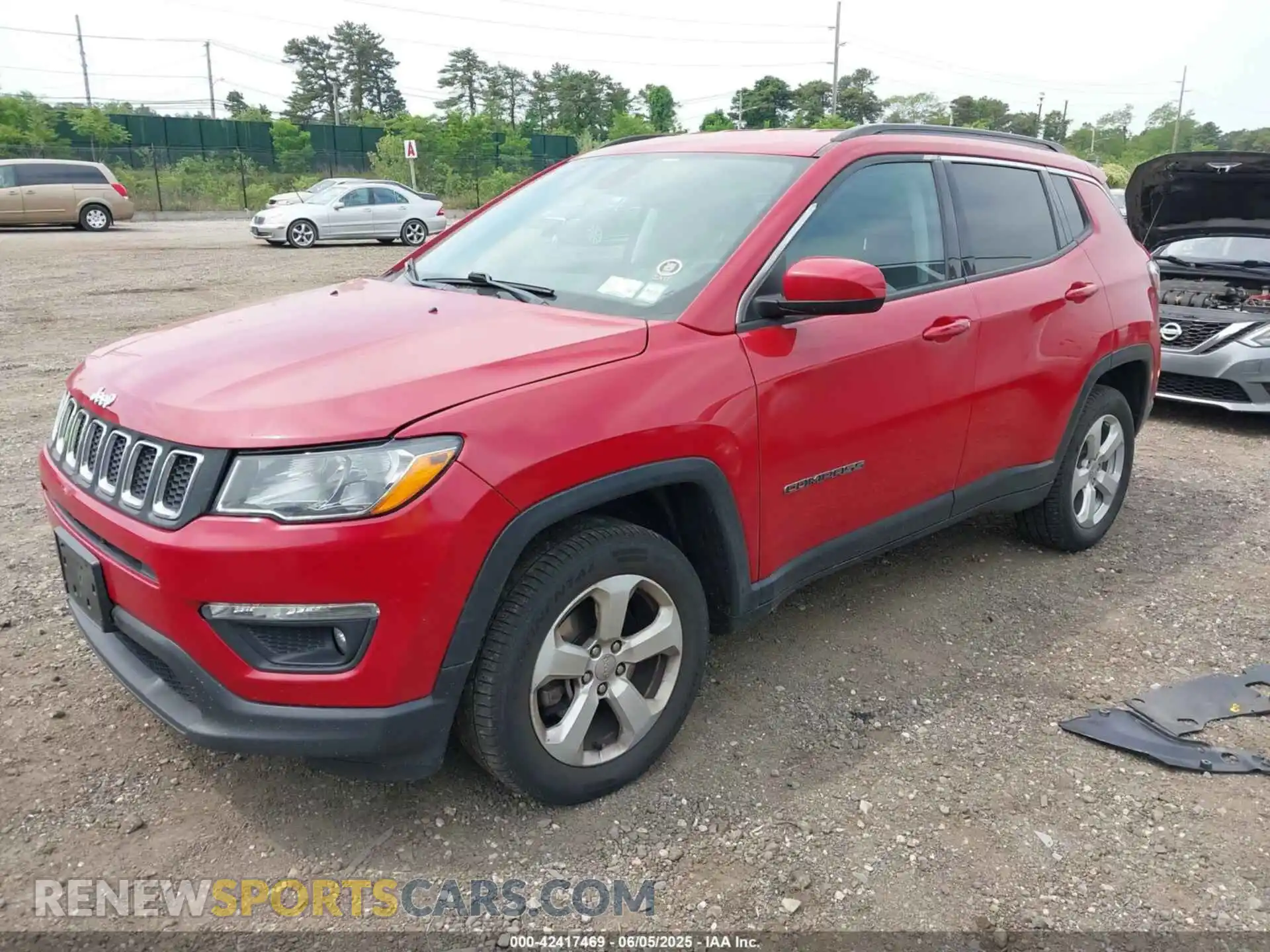 2 Photograph of a damaged car 3C4NJDBB9MT544885 JEEP COMPASS 2021
