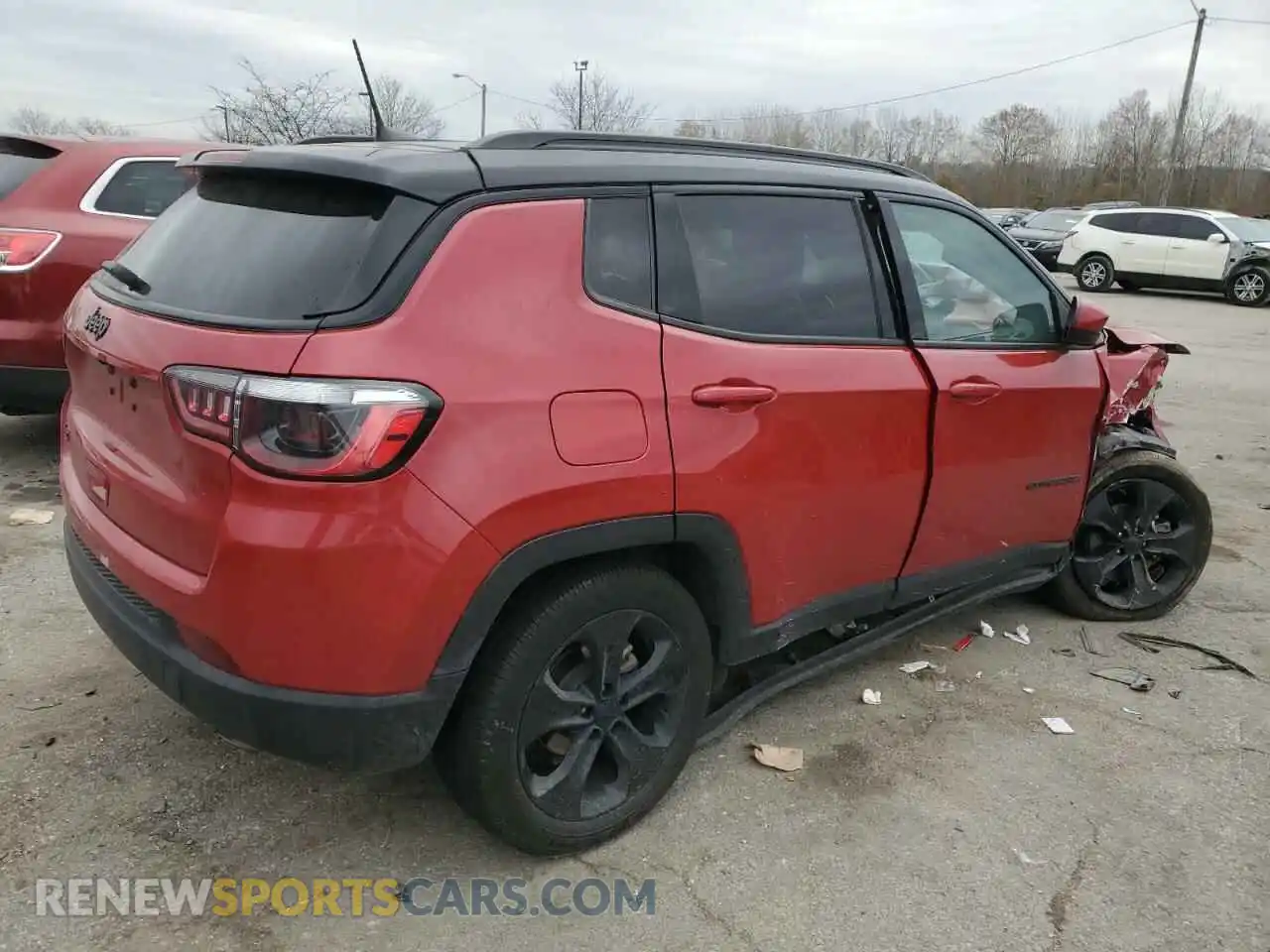 3 Photograph of a damaged car 3C4NJDBB9MT603661 JEEP COMPASS 2021