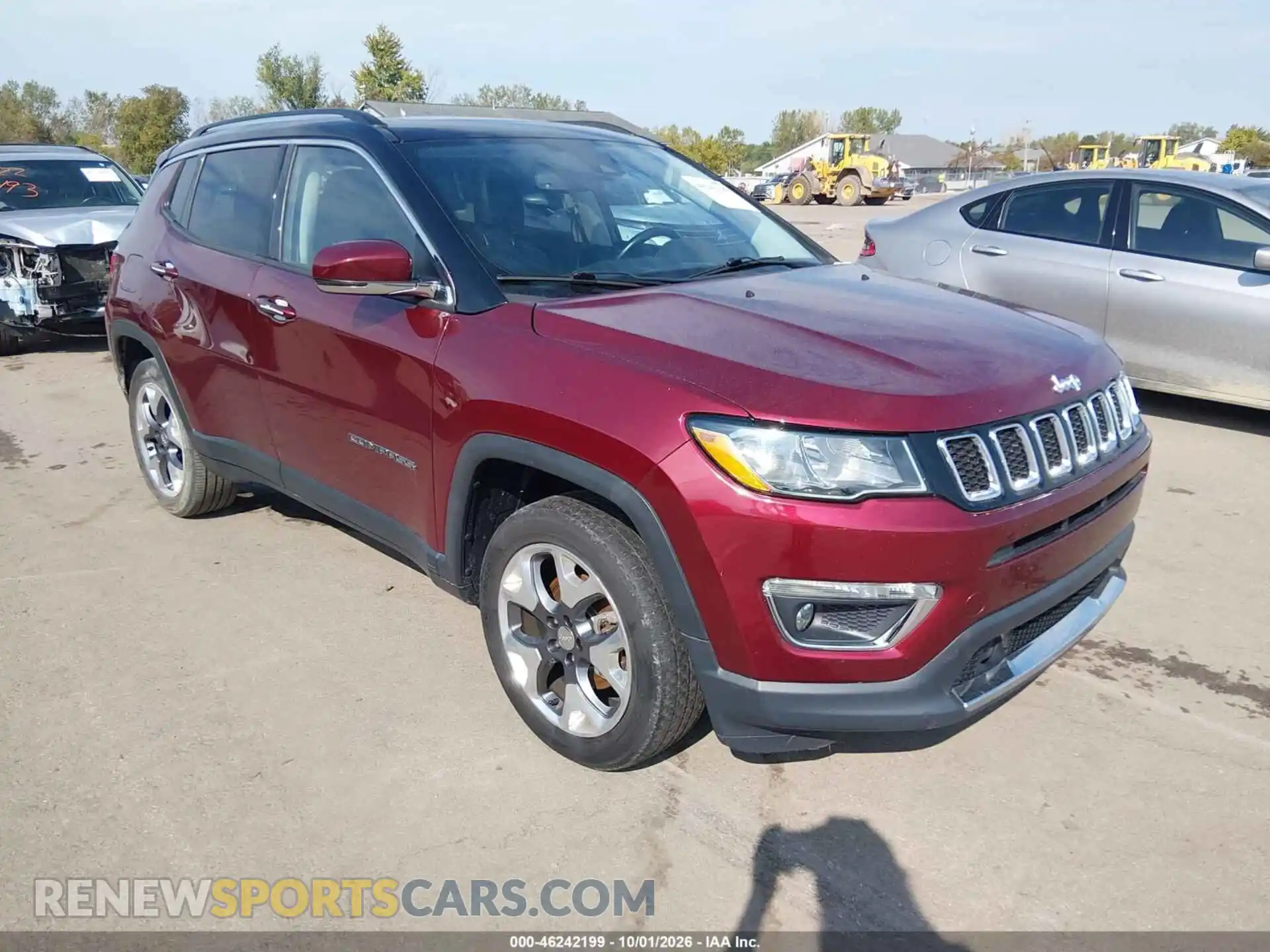 1 fotografías del automóvil dañado 3C4NJDCB0MT560469 JEEP COMPASS 2021