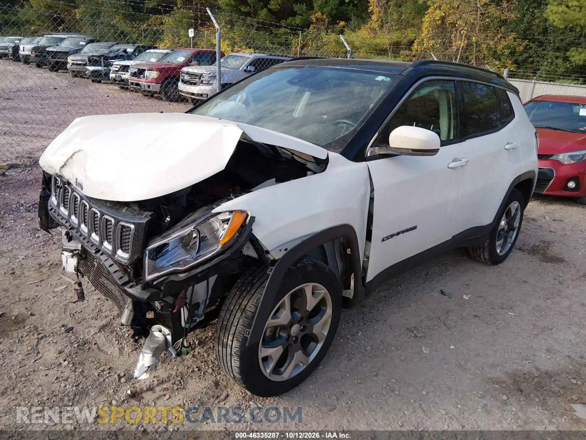 2 Photograph of a damaged car 3C4NJDCB0MT579622 JEEP COMPASS 2021