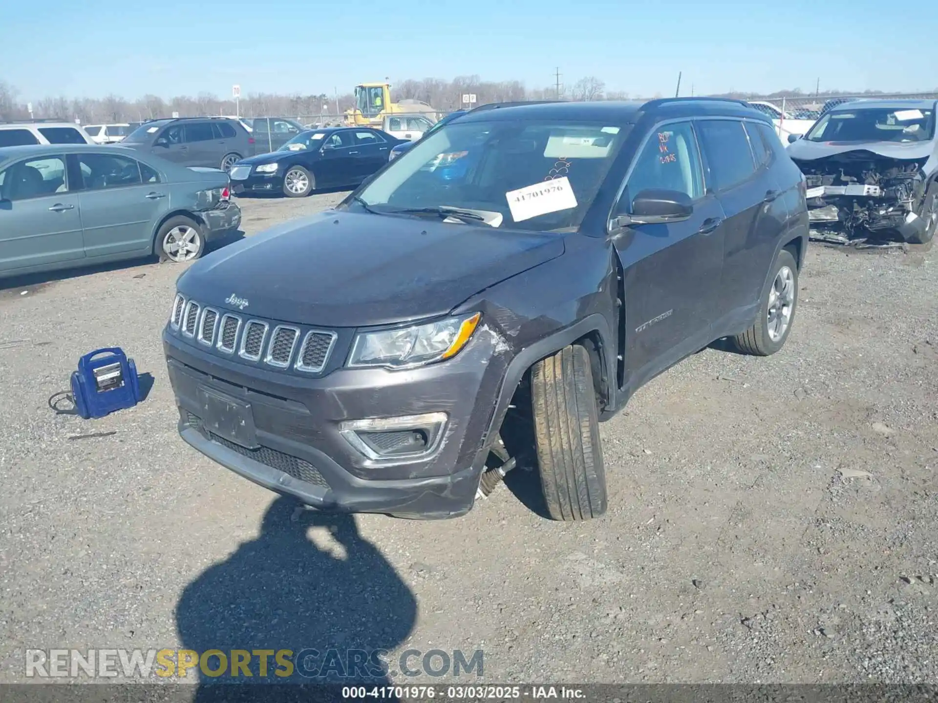2 Photograph of a damaged car 3C4NJDCB0MT583329 JEEP COMPASS 2021