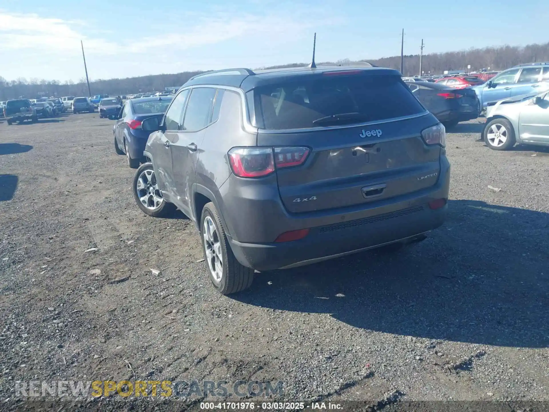 3 Photograph of a damaged car 3C4NJDCB0MT583329 JEEP COMPASS 2021