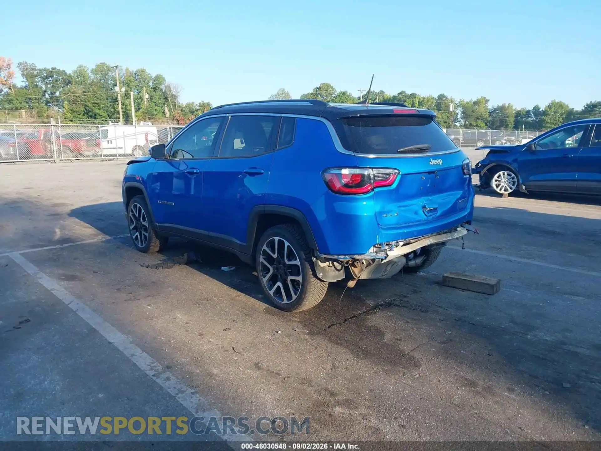 3 fotografías del automóvil dañado 3C4NJDCB1MT517680 JEEP COMPASS 2021