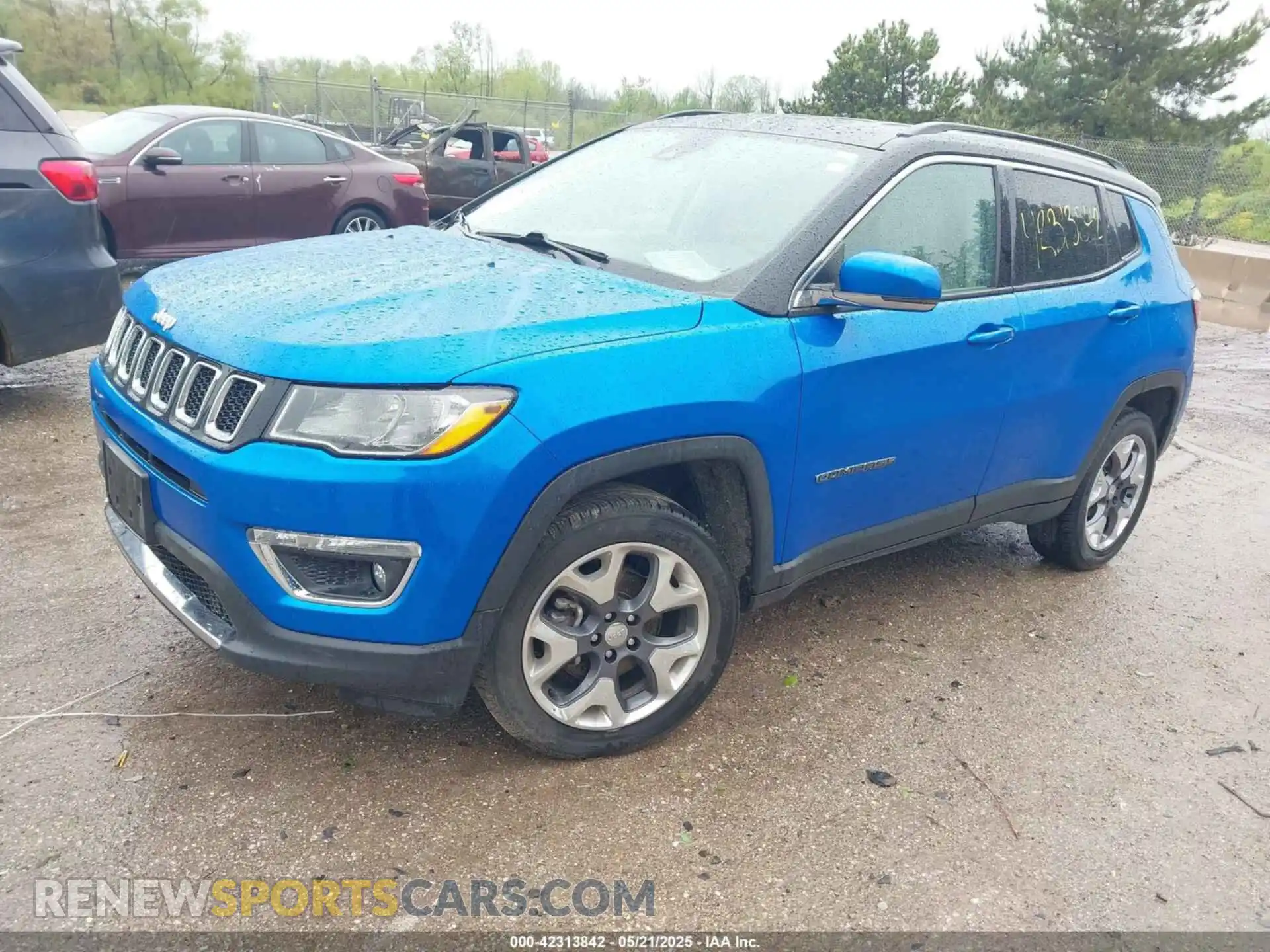 2 Photograph of a damaged car 3C4NJDCB1MT542823 JEEP COMPASS 2021