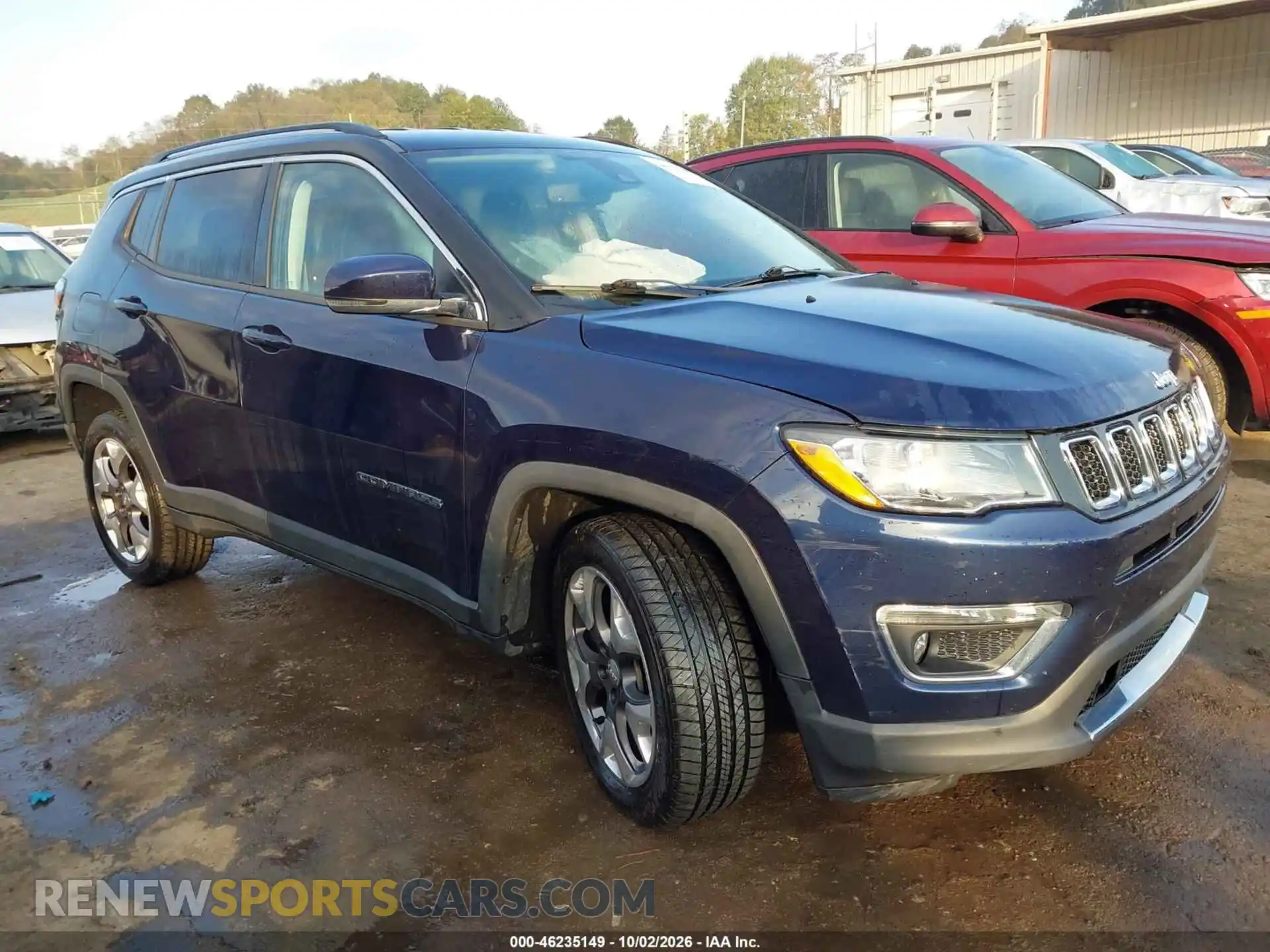 1 Photograph of a damaged car 3C4NJDCB1MT554132 JEEP COMPASS 2021