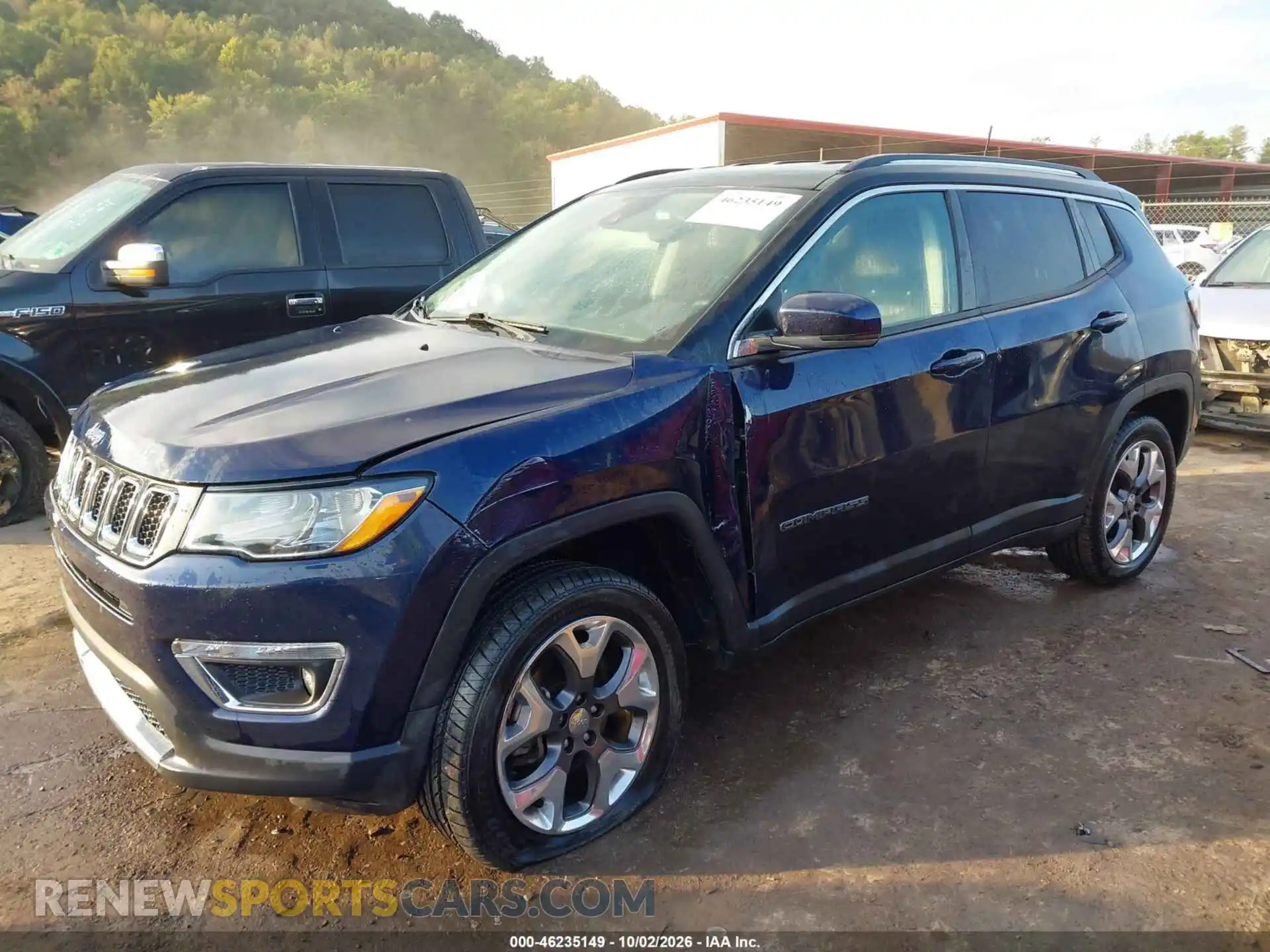 2 Photograph of a damaged car 3C4NJDCB1MT554132 JEEP COMPASS 2021