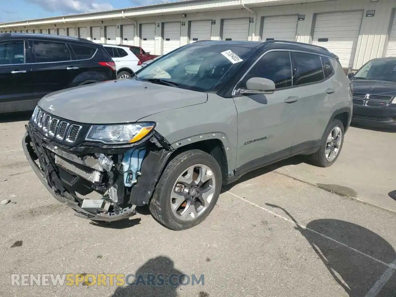 1 fotografías del automóvil dañado 3C4NJDCB1MT579130 JEEP COMPASS 2021