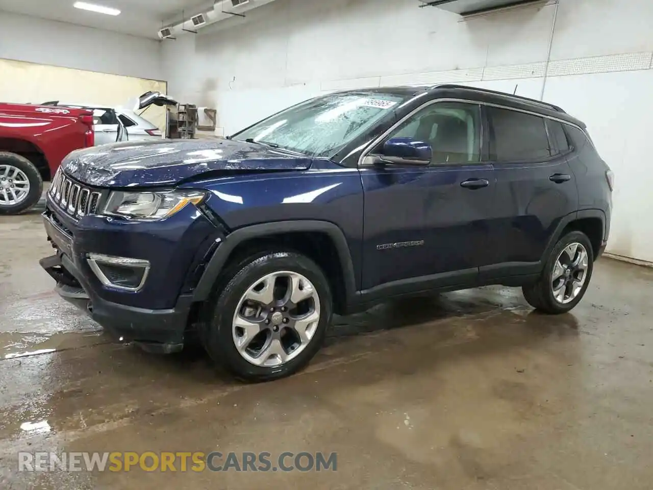 1 Photograph of a damaged car 3C4NJDCB2MT558027 JEEP COMPASS 2021
