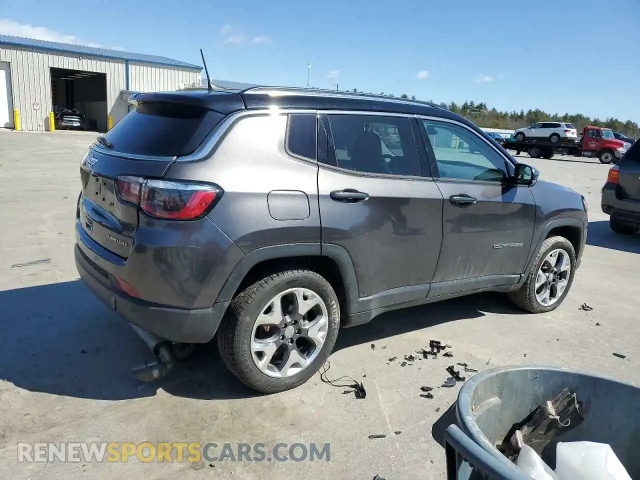 3 Photograph of a damaged car 3C4NJDCB3MT503926 JEEP COMPASS 2021