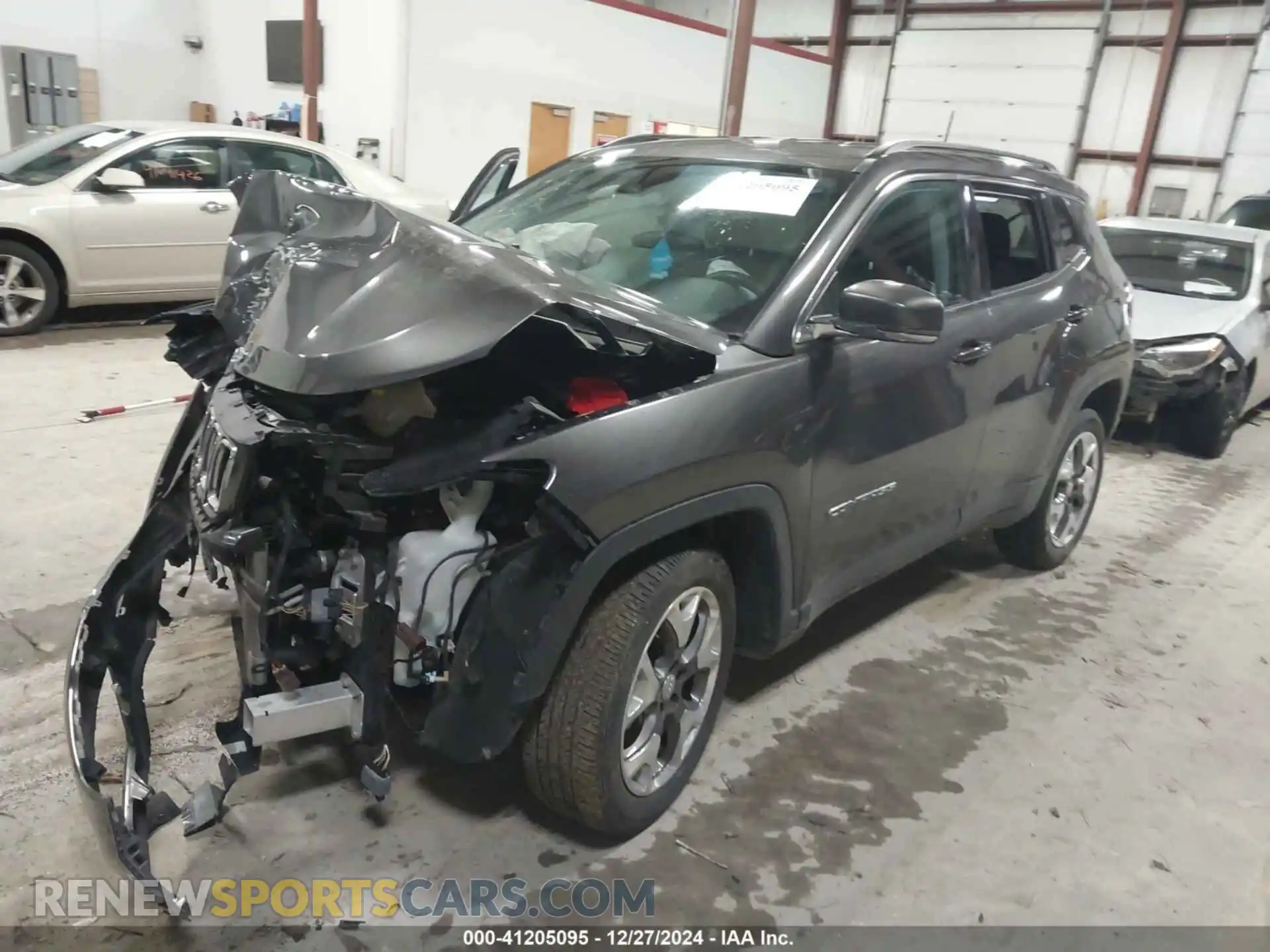 2 Photograph of a damaged car 3C4NJDCB3MT572437 JEEP COMPASS 2021
