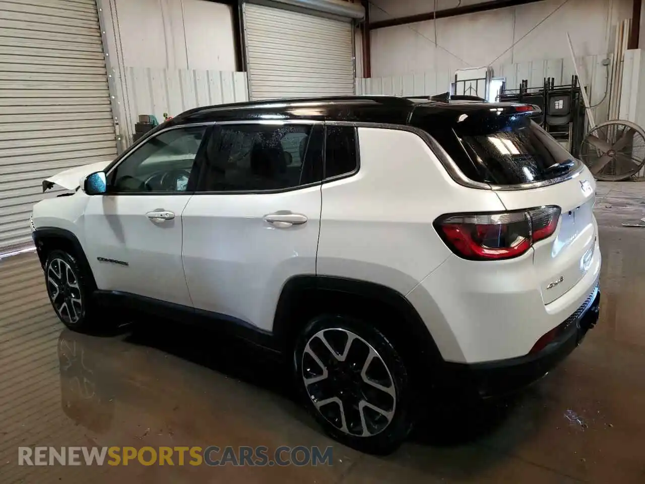 2 Photograph of a damaged car 3C4NJDCB3MT586631 JEEP COMPASS 2021