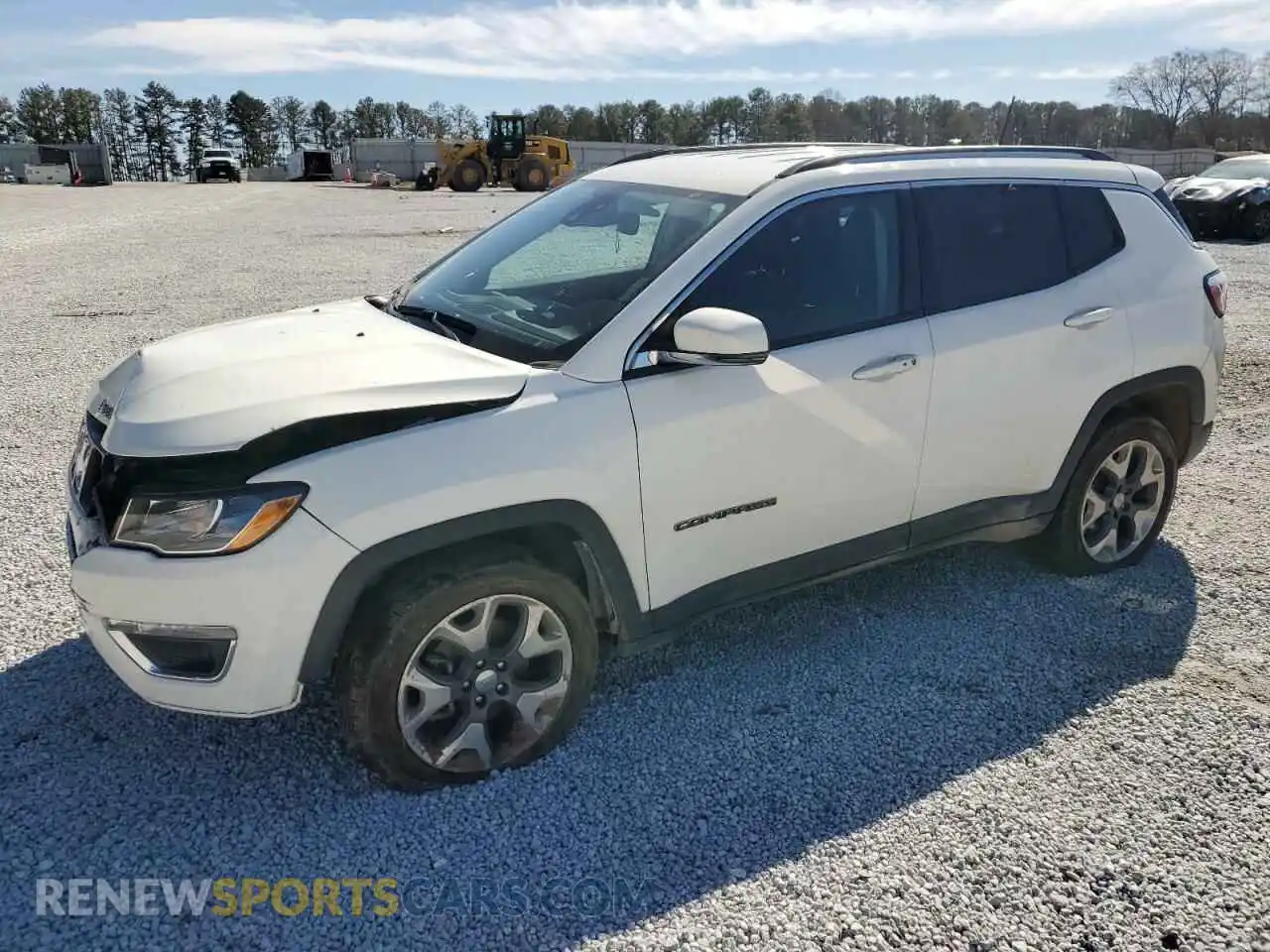 1 Photograph of a damaged car 3C4NJDCB4MT511145 JEEP COMPASS 2021