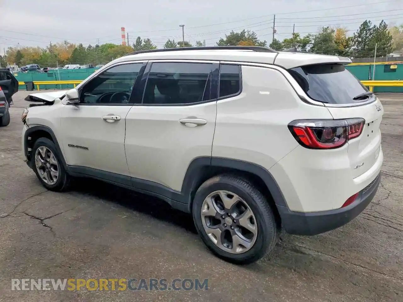 2 fotografías del automóvil dañado 3C4NJDCB4MT511176 JEEP COMPASS 2021