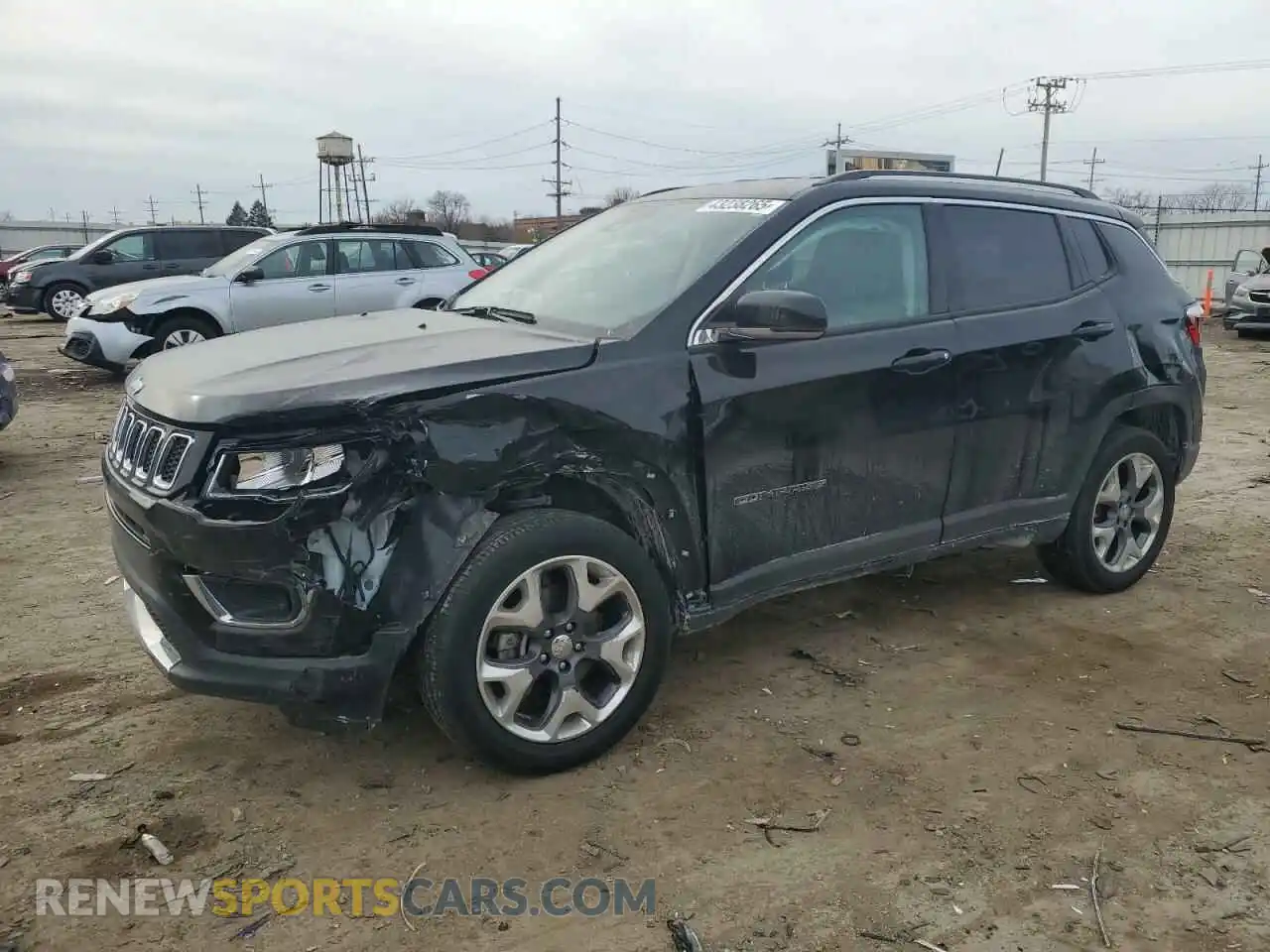 1 fotografías del automóvil dañado 3C4NJDCB4MT514014 JEEP COMPASS 2021