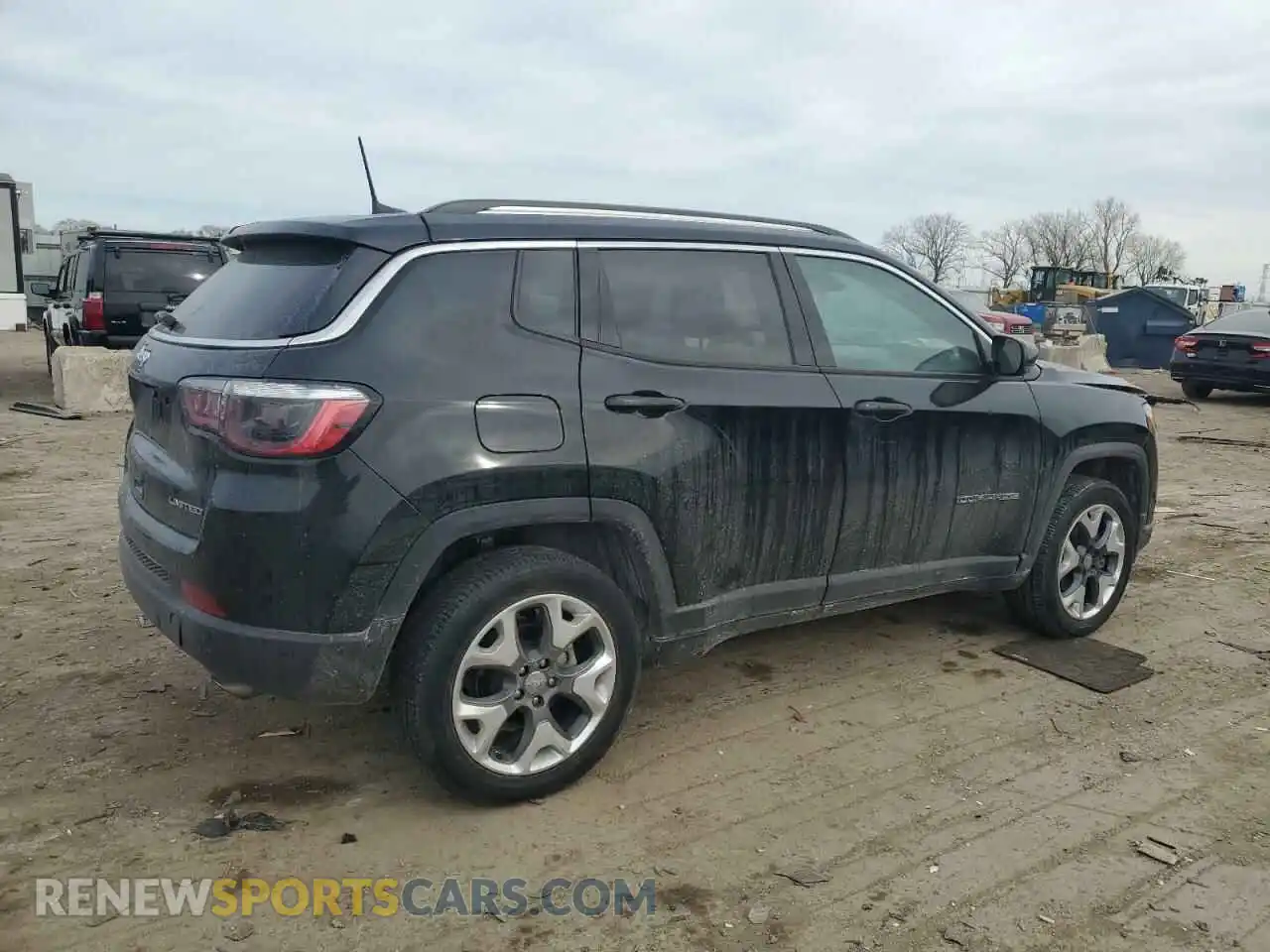 3 fotografías del automóvil dañado 3C4NJDCB4MT514014 JEEP COMPASS 2021