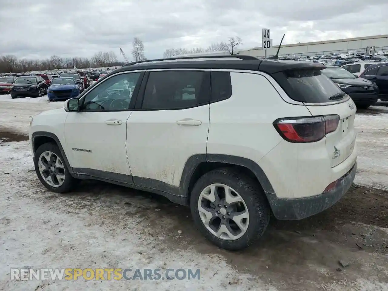 2 Photograph of a damaged car 3C4NJDCB4MT568154 JEEP COMPASS 2021