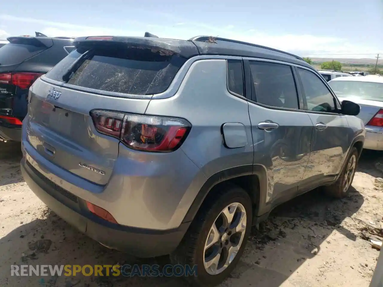 3 Photograph of a damaged car 3C4NJDCB4MT595578 JEEP COMPASS 2021