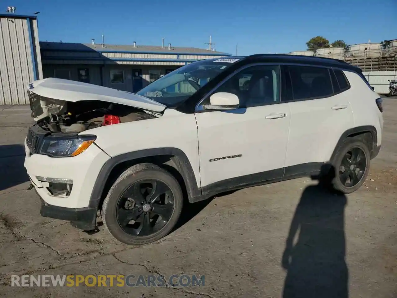 1 Photograph of a damaged car 3C4NJDCB5MT503474 JEEP COMPASS 2021