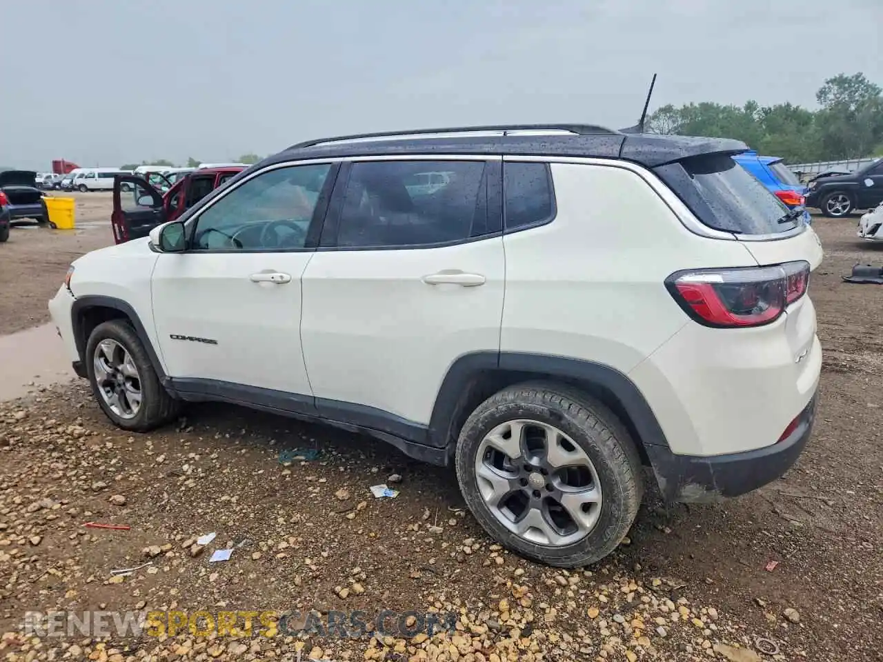 2 Photograph of a damaged car 3C4NJDCB5MT504513 JEEP COMPASS 2021