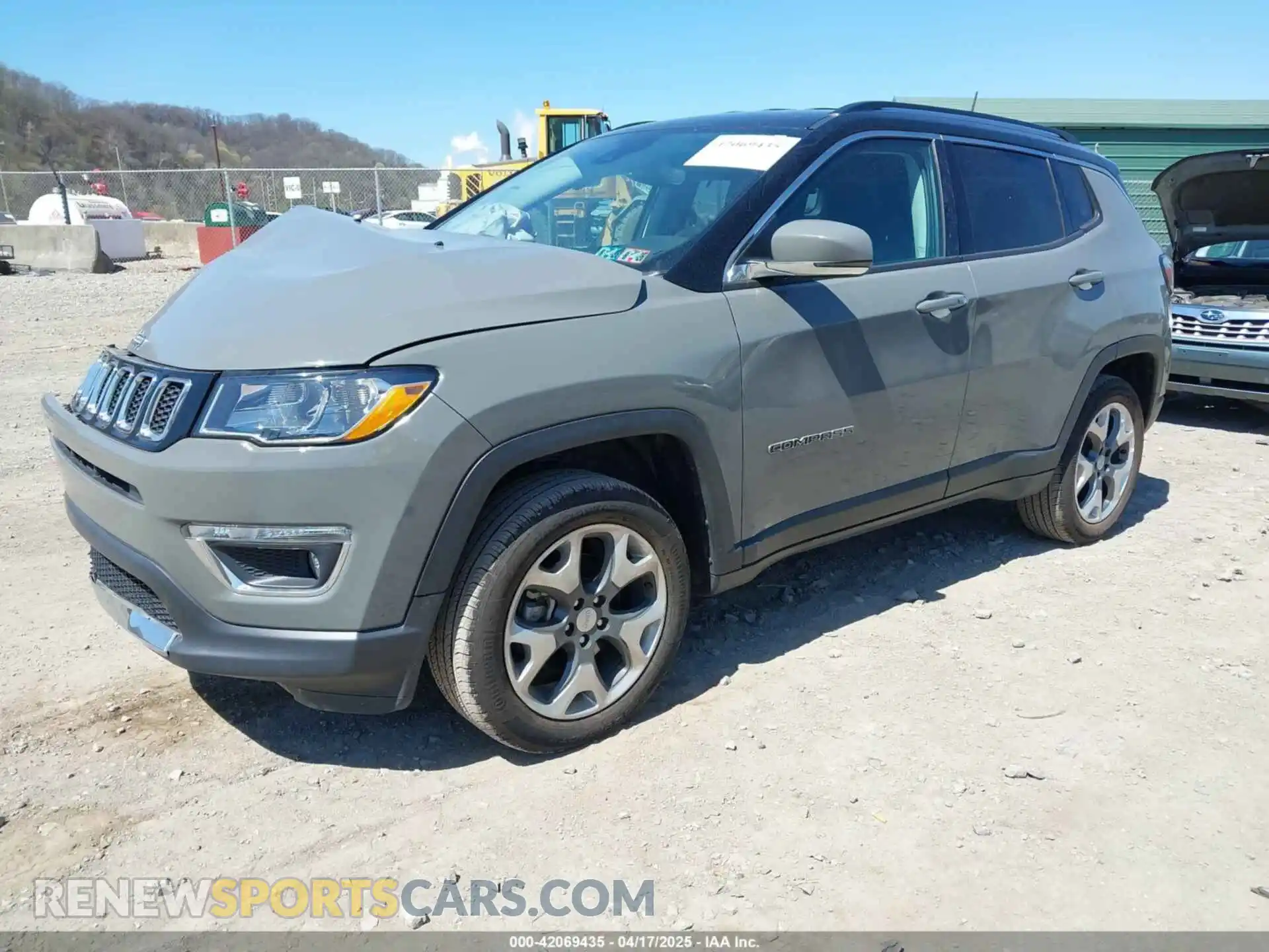 2 Photograph of a damaged car 3C4NJDCB5MT522249 JEEP COMPASS 2021