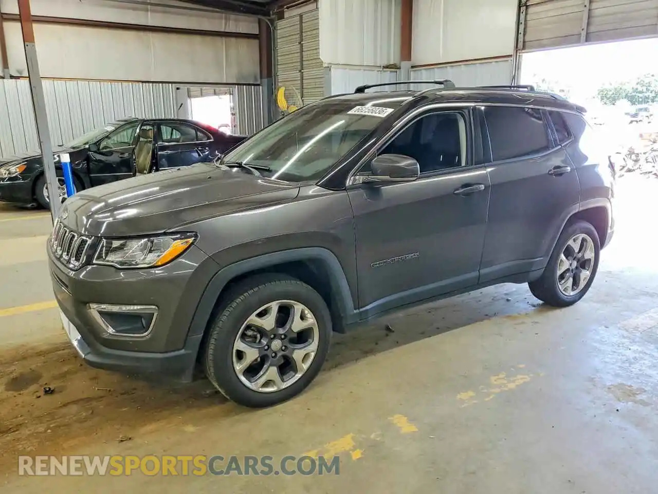 1 Photograph of a damaged car 3C4NJDCB5MT561701 JEEP COMPASS 2021