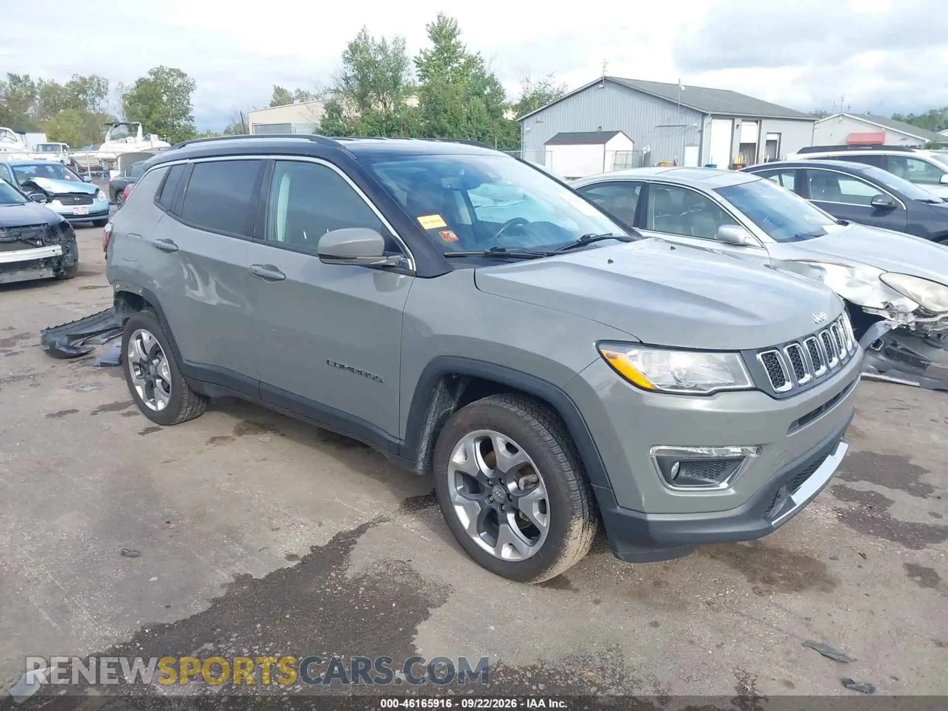 1 fotografías del automóvil dañado 3C4NJDCB6MT515746 JEEP COMPASS 2021