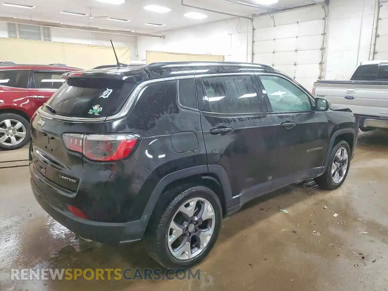 3 fotografías del automóvil dañado 3C4NJDCB6MT517755 JEEP COMPASS 2021
