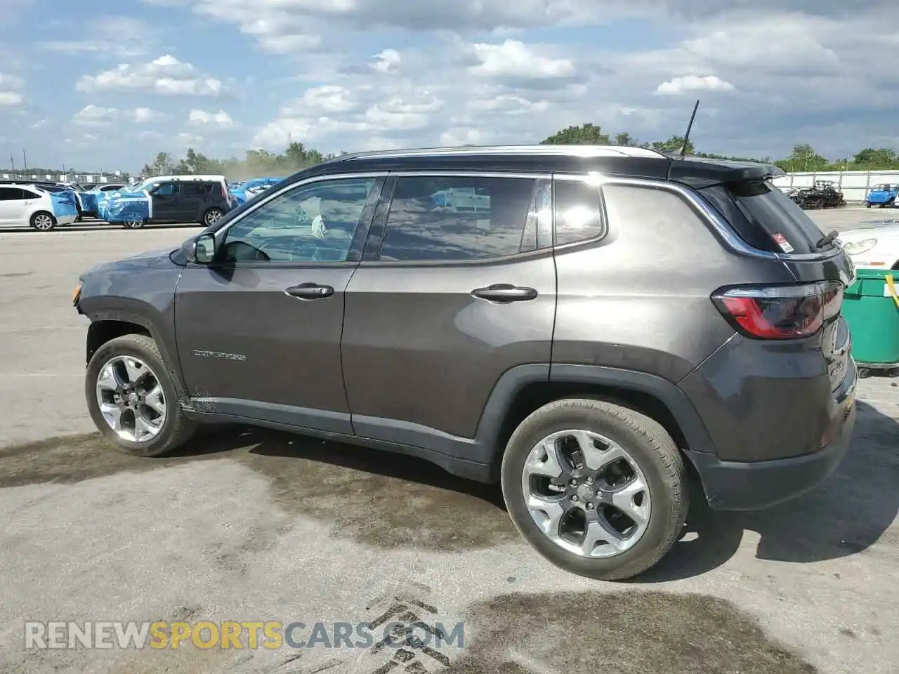 2 Photograph of a damaged car 3C4NJDCB6MT521708 JEEP COMPASS 2021