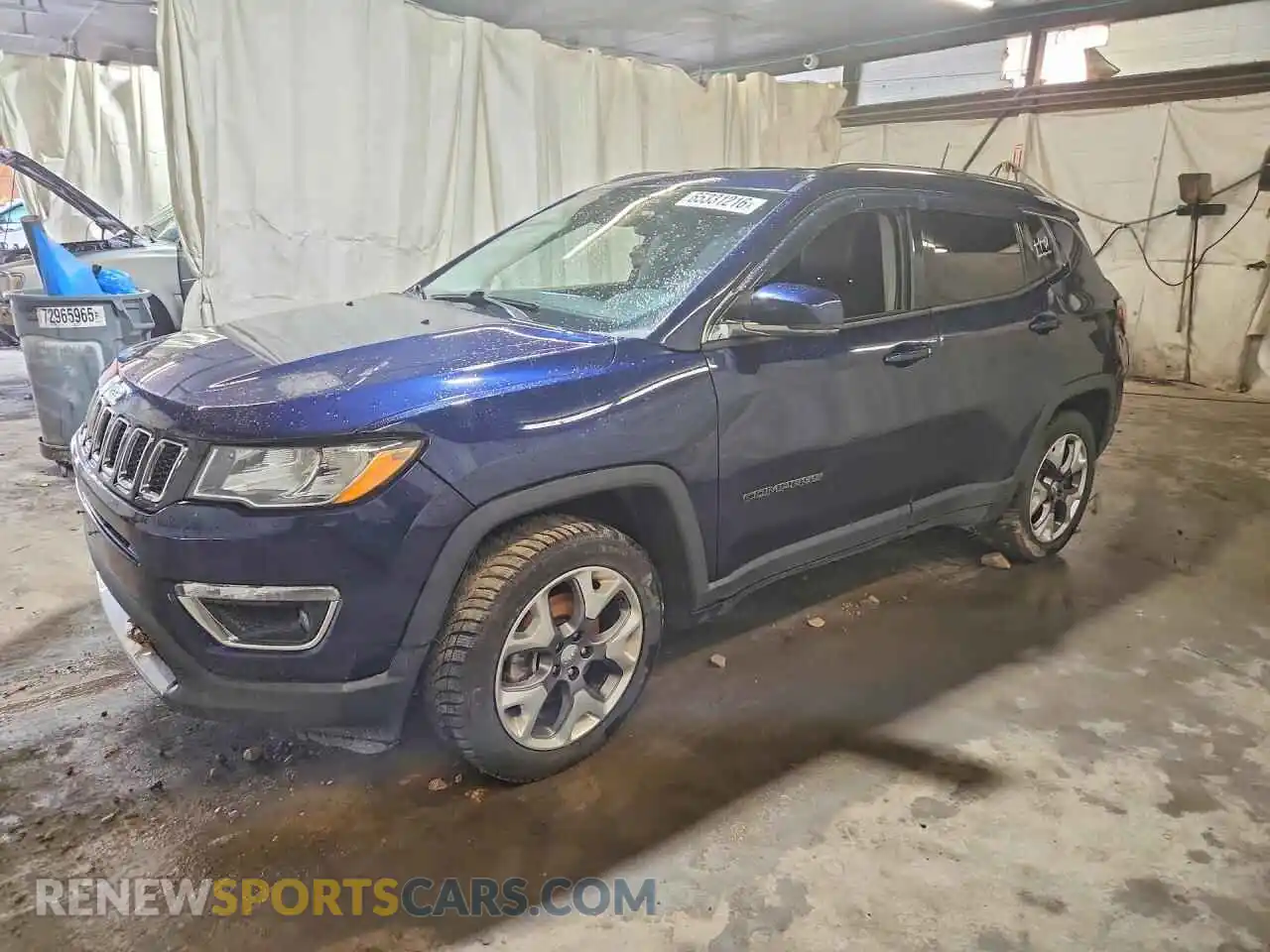1 Photograph of a damaged car 3C4NJDCB6MT561447 JEEP COMPASS 2021