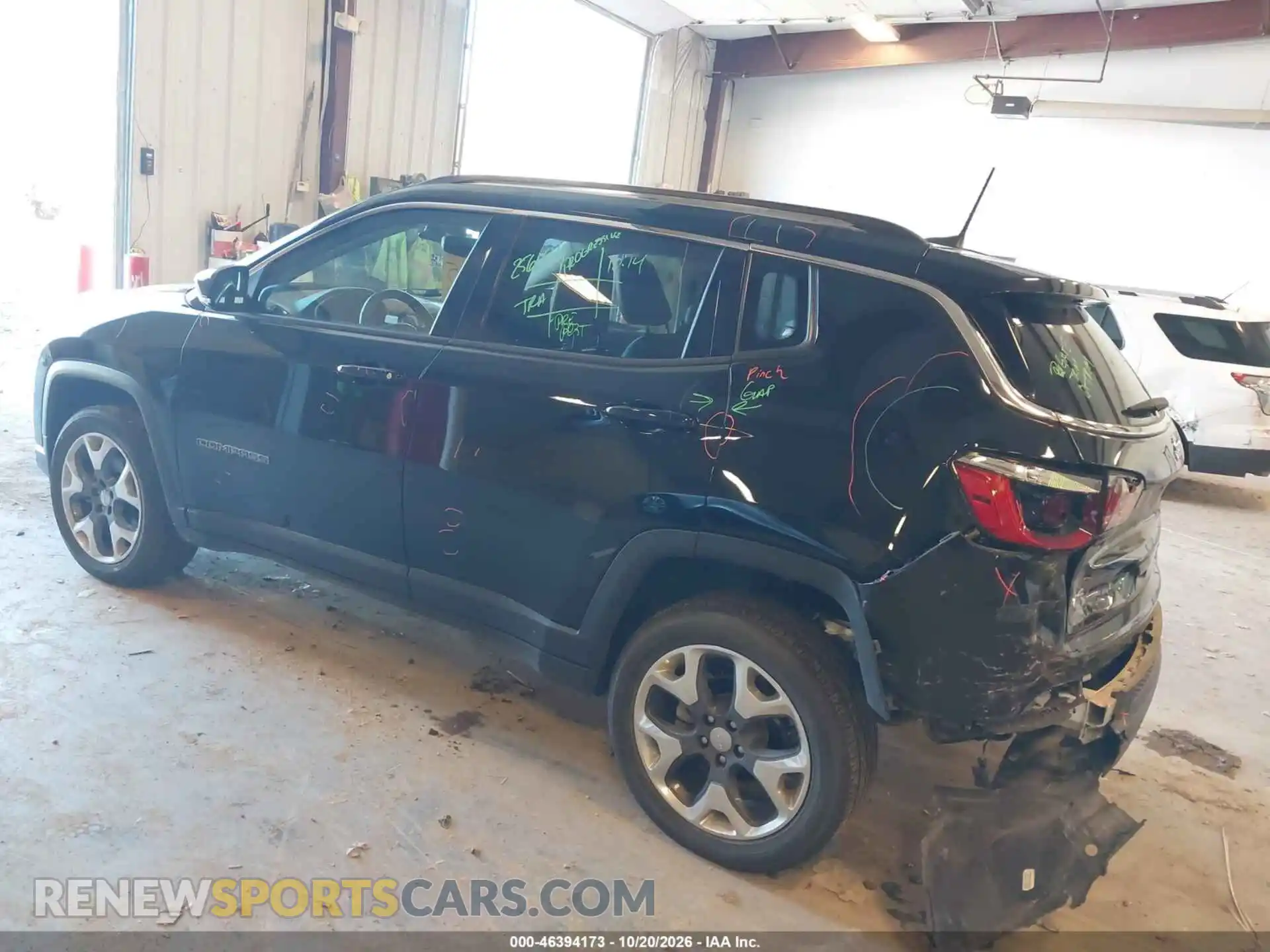 3 Фотография поврежденного автомобиля 3C4NJDCB6MT569113 JEEP COMPASS 2021