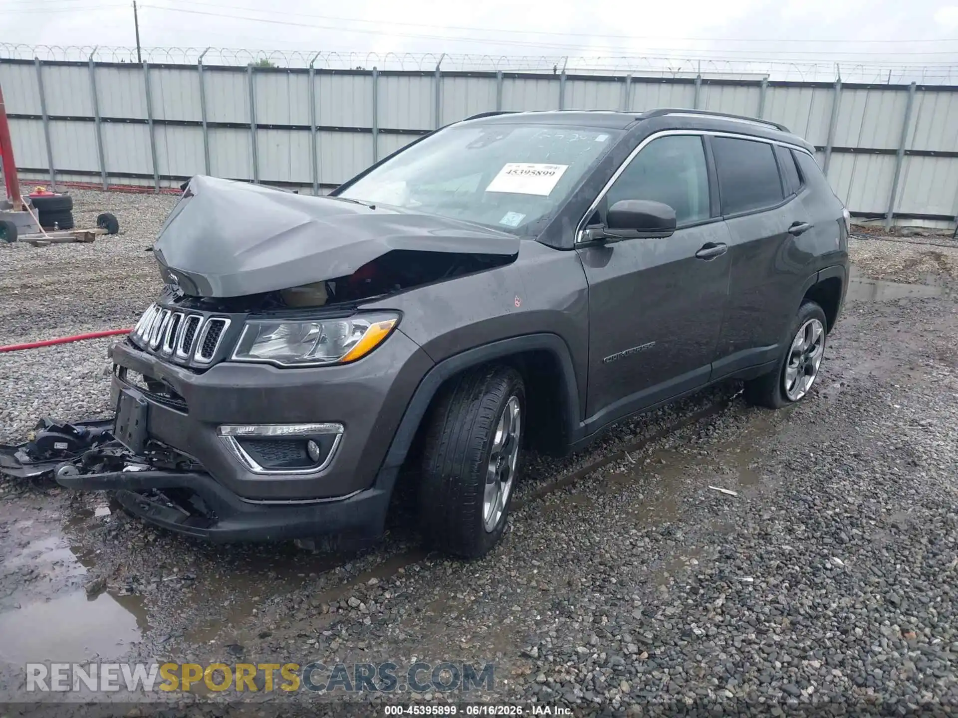 2 Photograph of a damaged car 3C4NJDCB6MT586350 JEEP COMPASS 2021