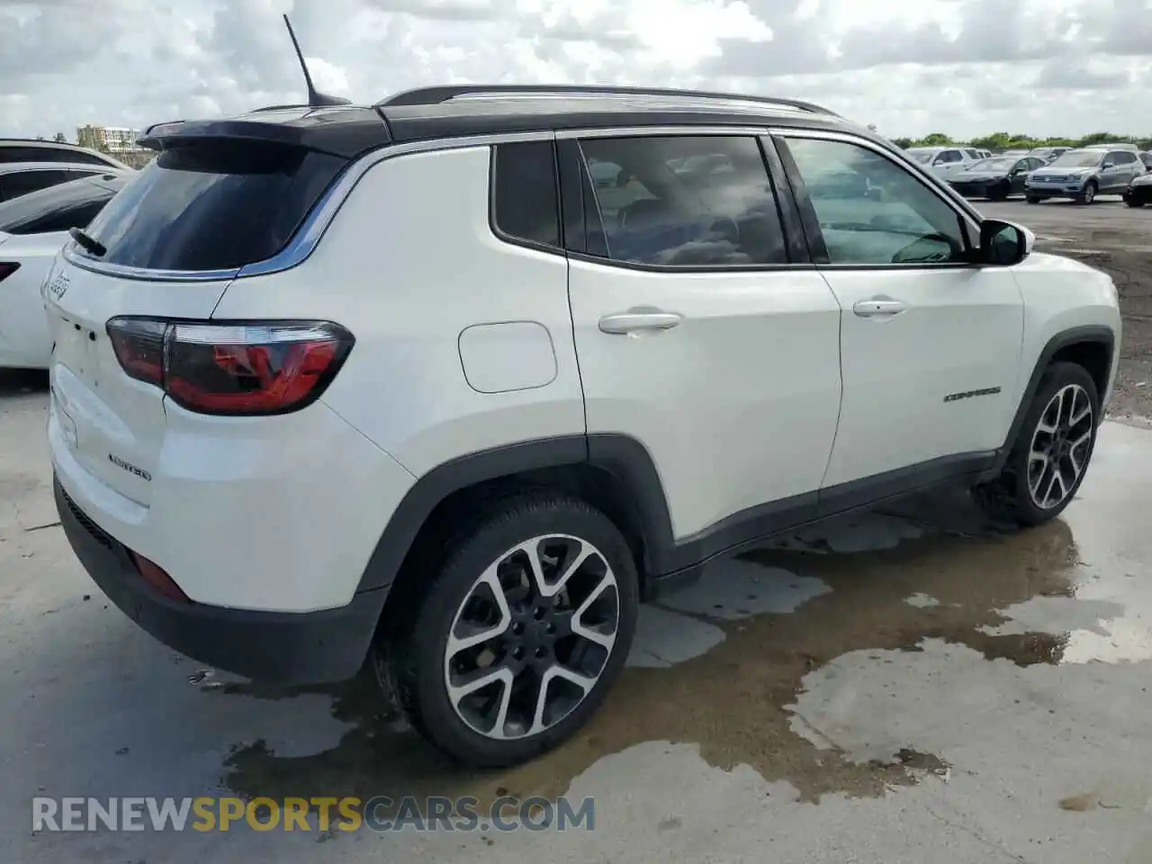 3 Photograph of a damaged car 3C4NJDCB6MT602031 JEEP COMPASS 2021