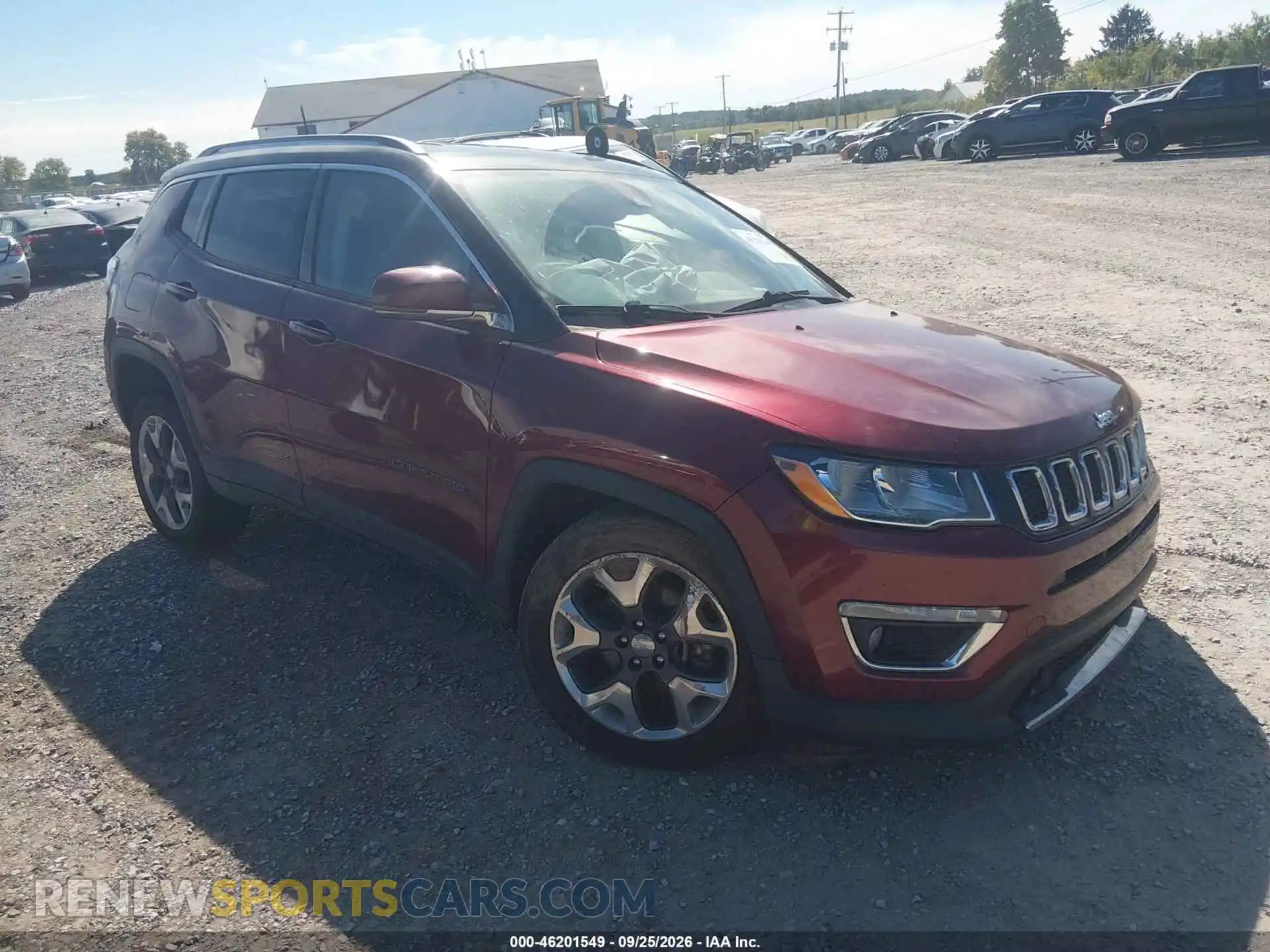 1 Photograph of a damaged car 3C4NJDCB7MT509017 JEEP COMPASS 2021