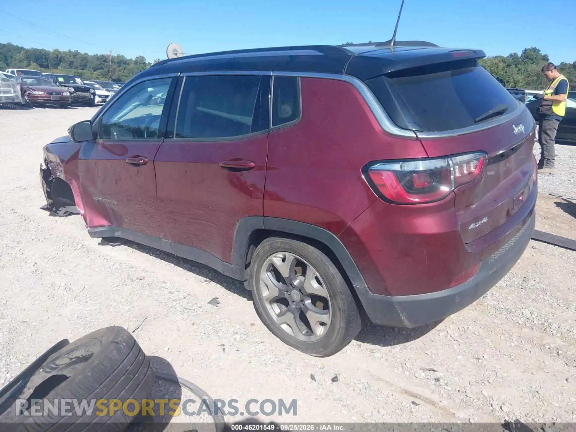 3 Photograph of a damaged car 3C4NJDCB7MT509017 JEEP COMPASS 2021