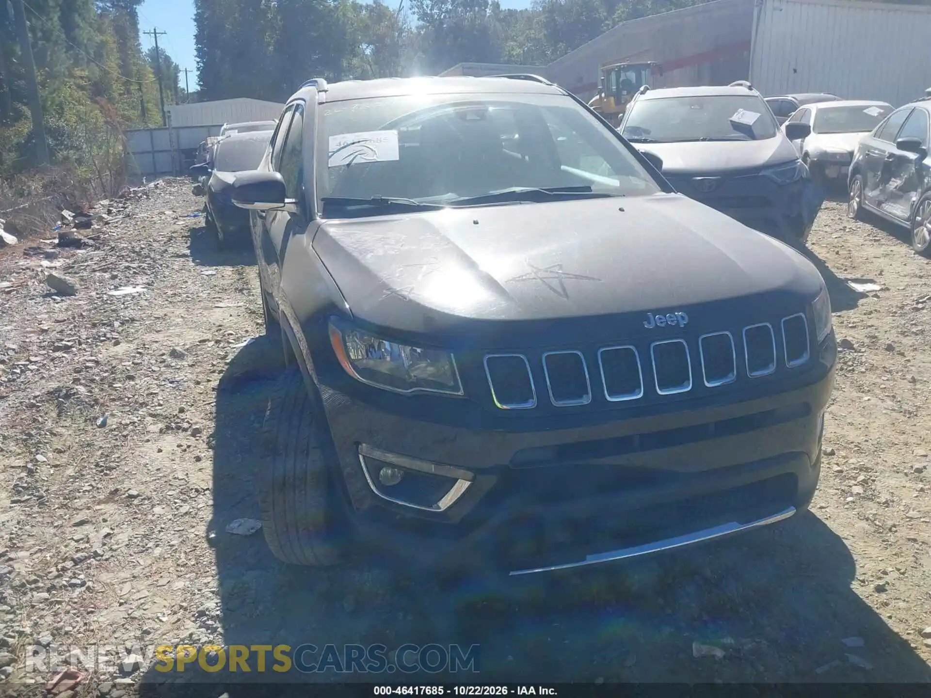1 Photograph of a damaged car 3C4NJDCB7MT513892 JEEP COMPASS 2021