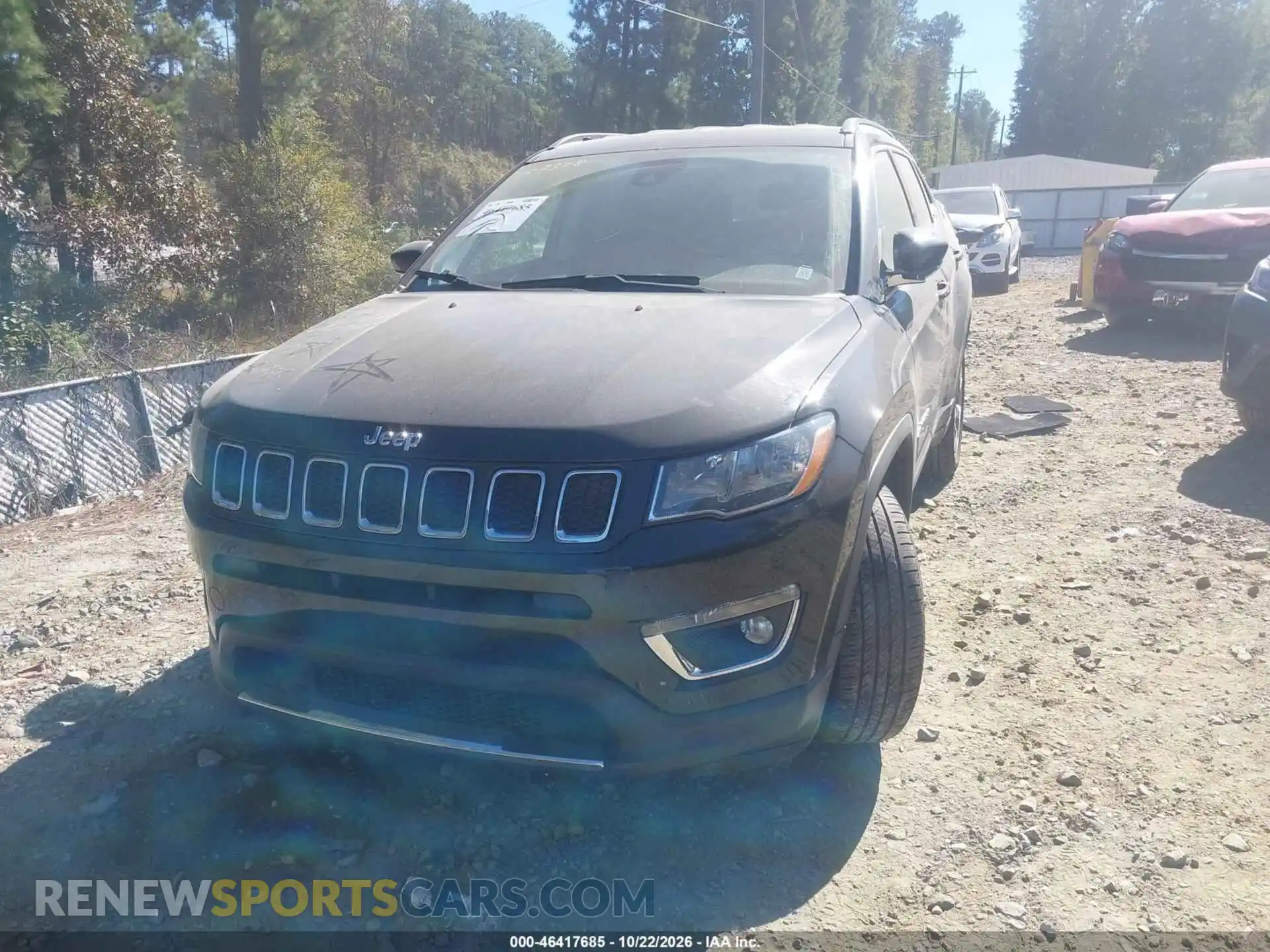 2 Photograph of a damaged car 3C4NJDCB7MT513892 JEEP COMPASS 2021