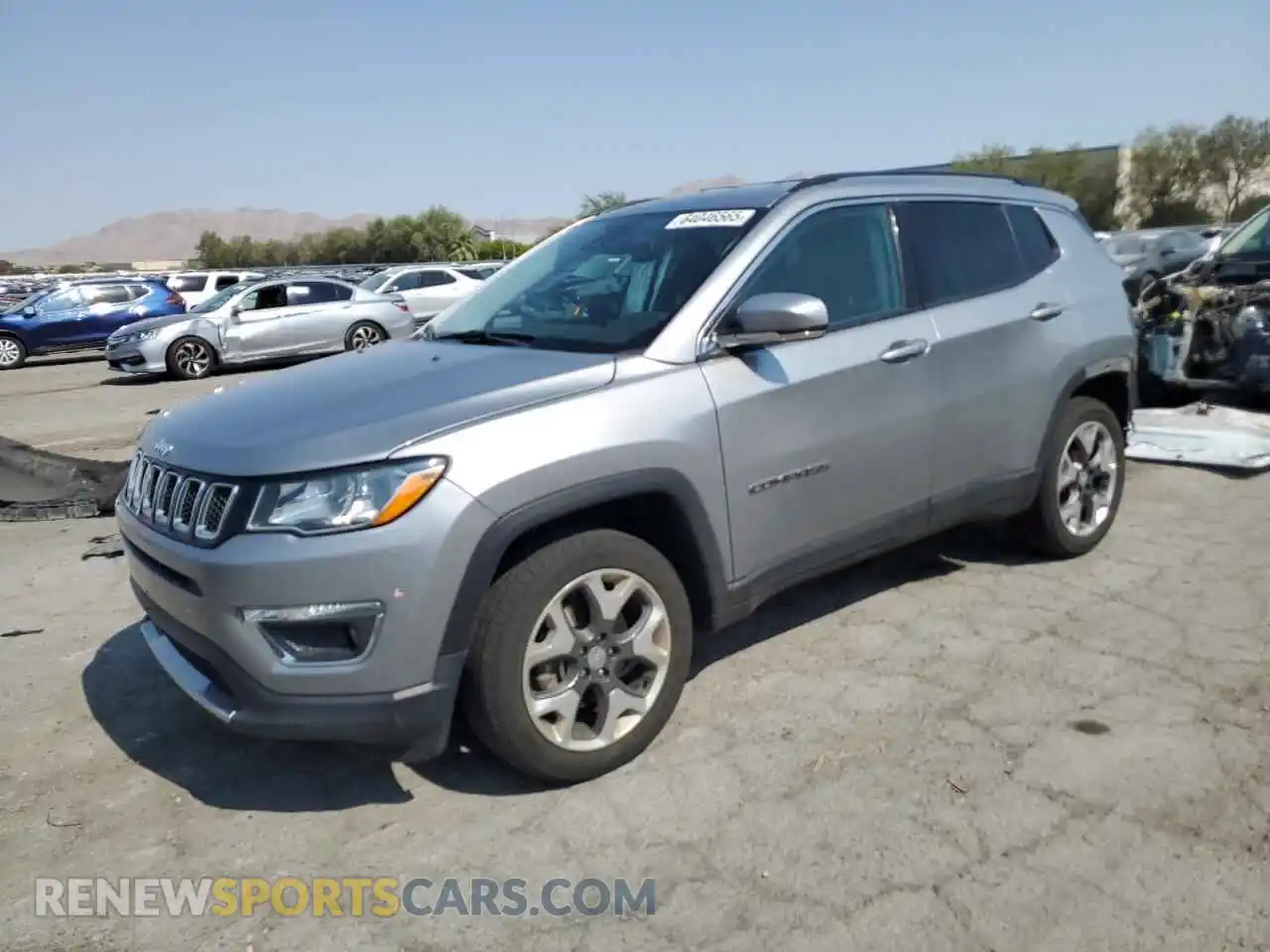 1 Photograph of a damaged car 3C4NJDCB7MT520499 JEEP COMPASS 2021